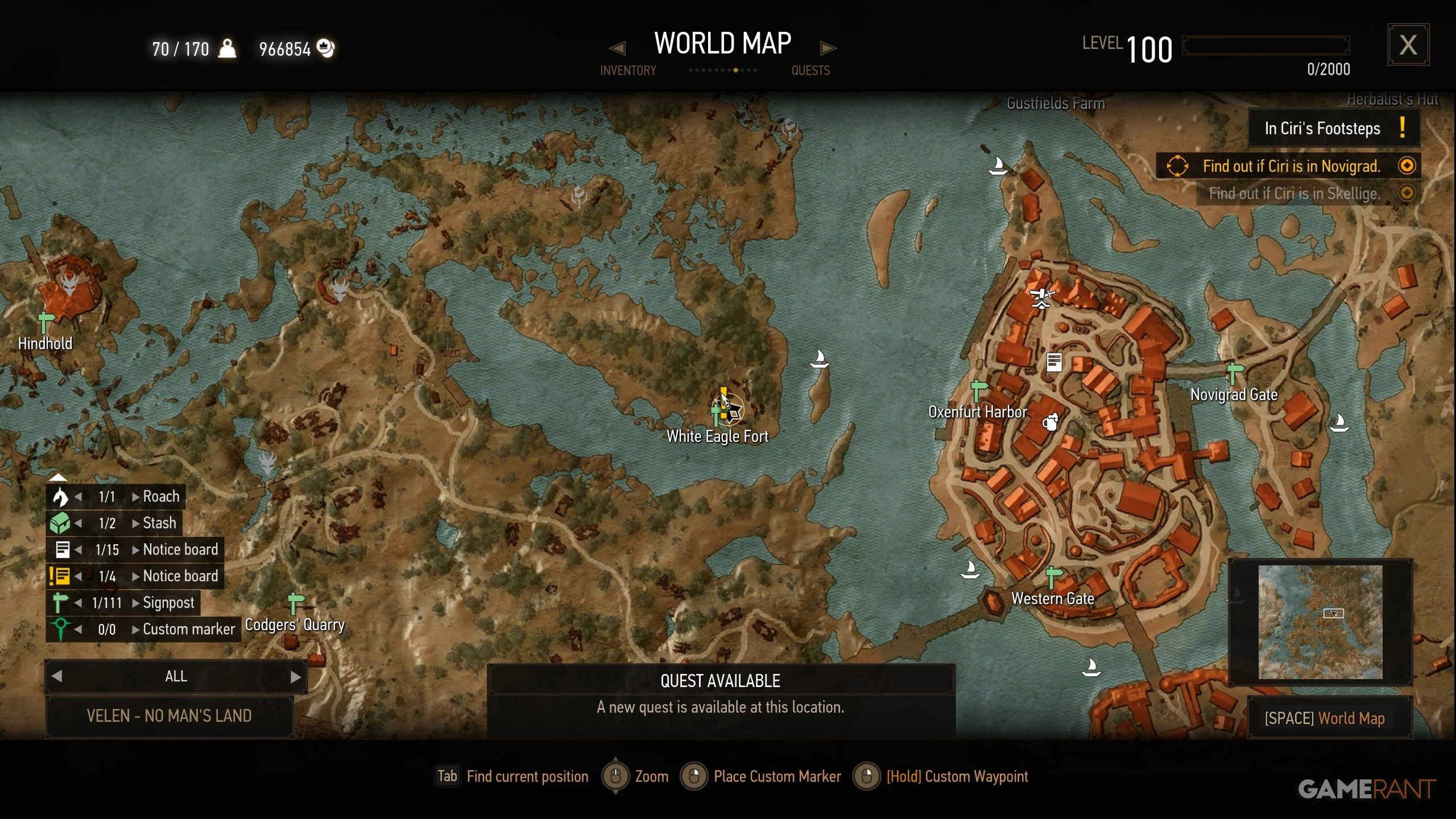 The Volunteer Walkthrough in The Witcher 3 (2)