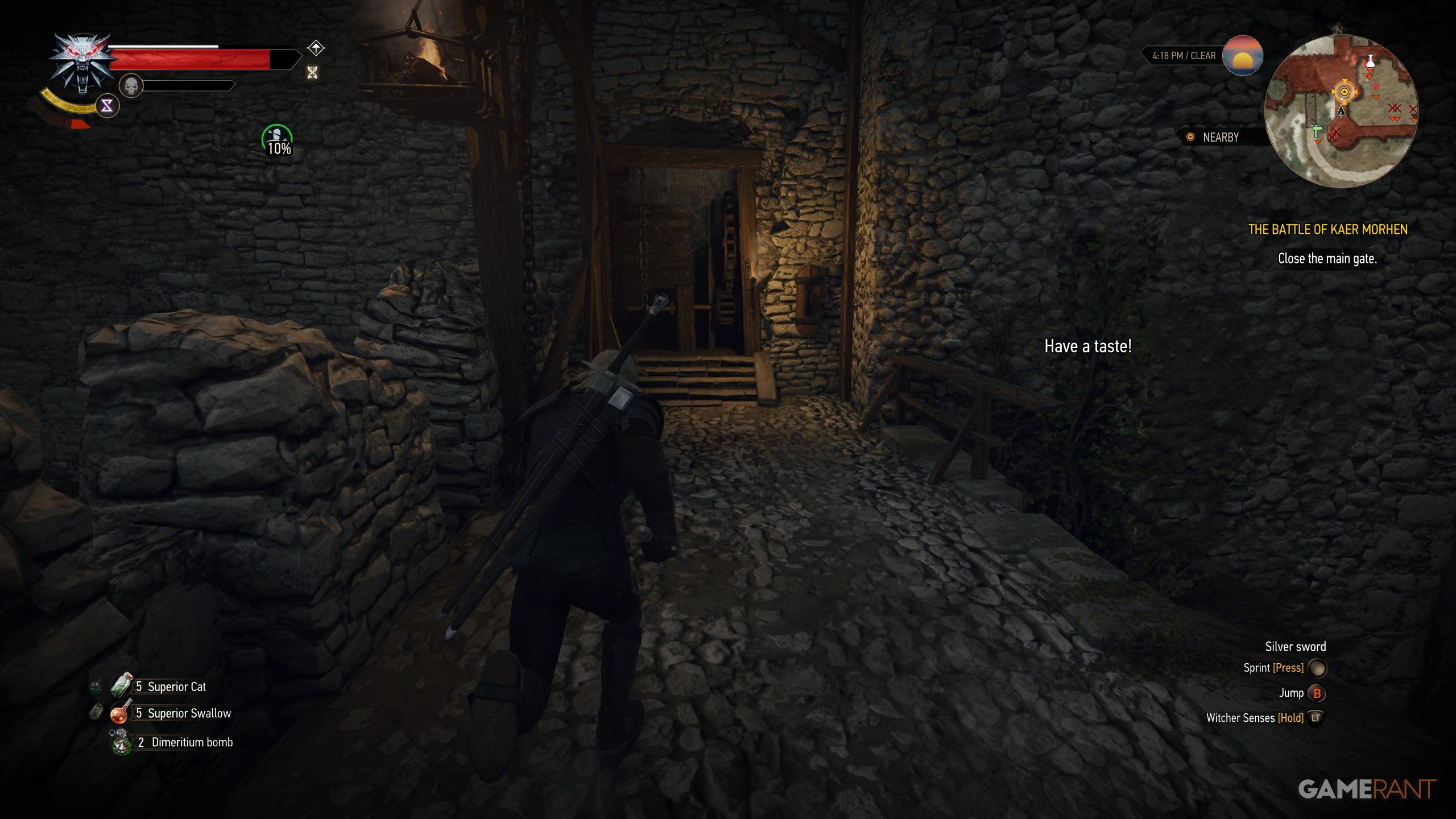The Witcher 3 The Battle of Kaer Morhen (Best Choices) (5)