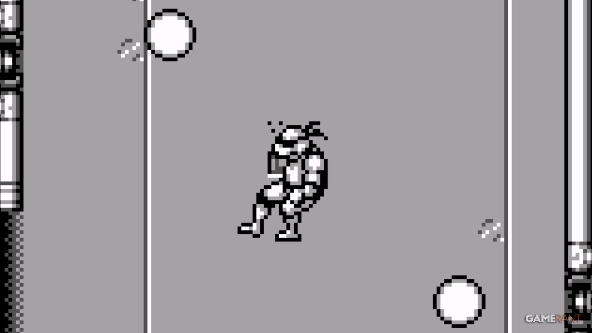 tmnt 3 radical rescue mikey falling down after getting hit by electric ball