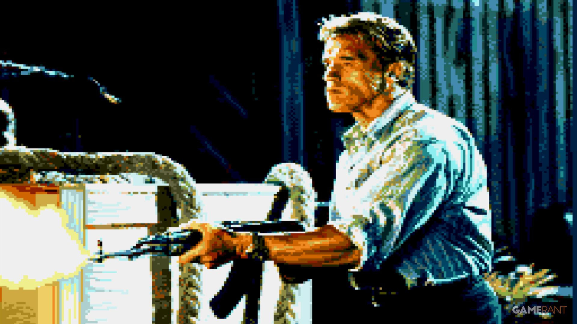 true lies sega genesis mission 4 arnie cutscene
