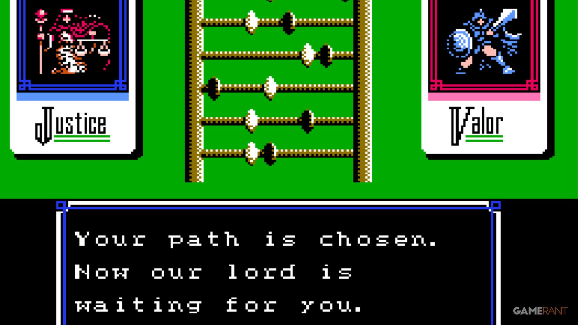 ultima 4 nes creating character
