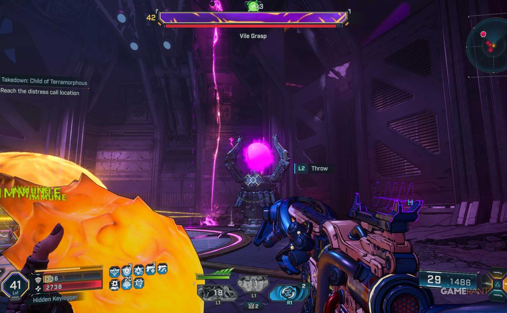 Amara and the Vile Shadows: Semua Boss & Loot (Borderlands 4) 18 Vile Grasp Boss Fight in Amara and the Vile Shadows