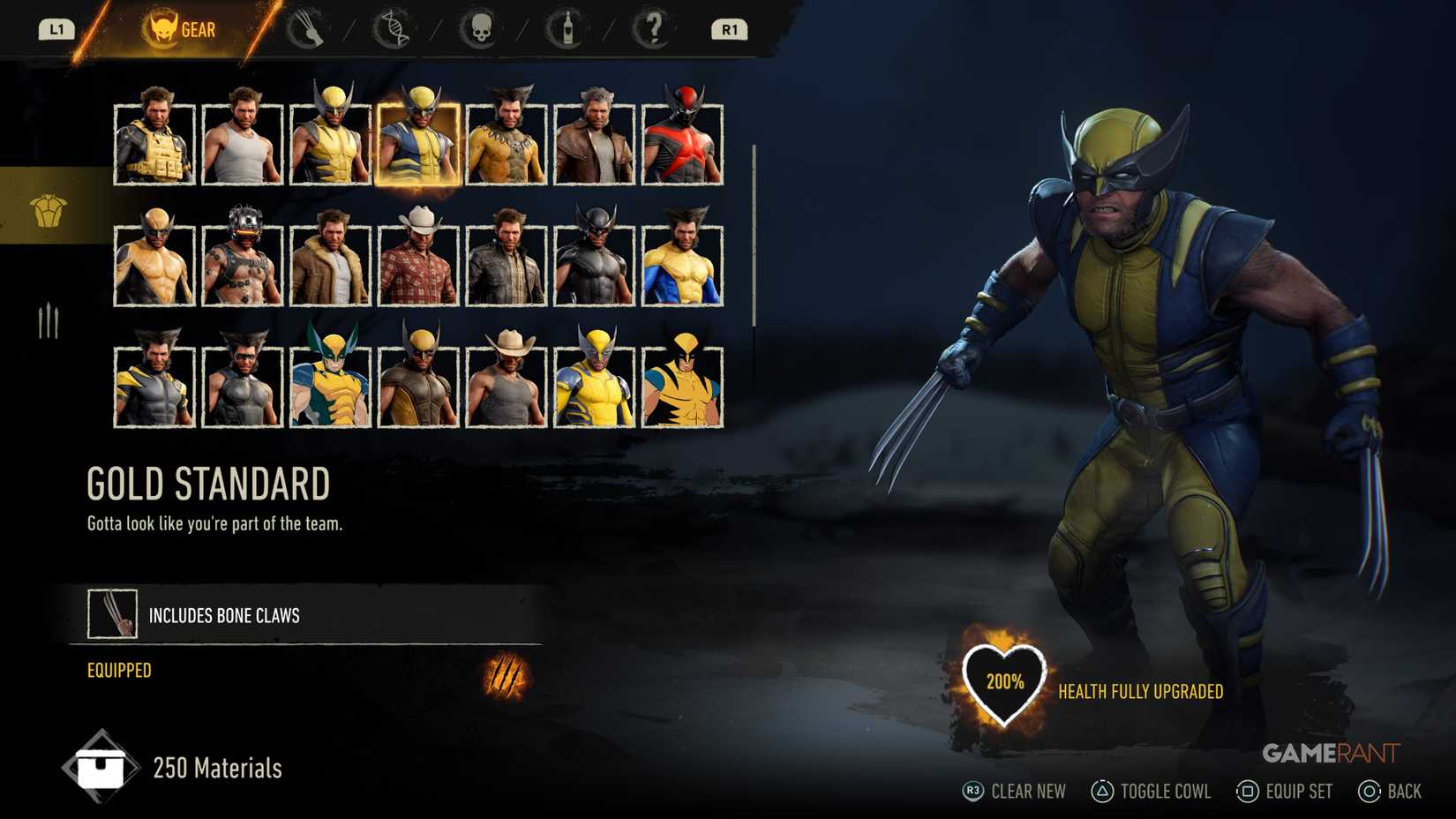 What Carries Over In New Game Plus in Marvel's Wolverine