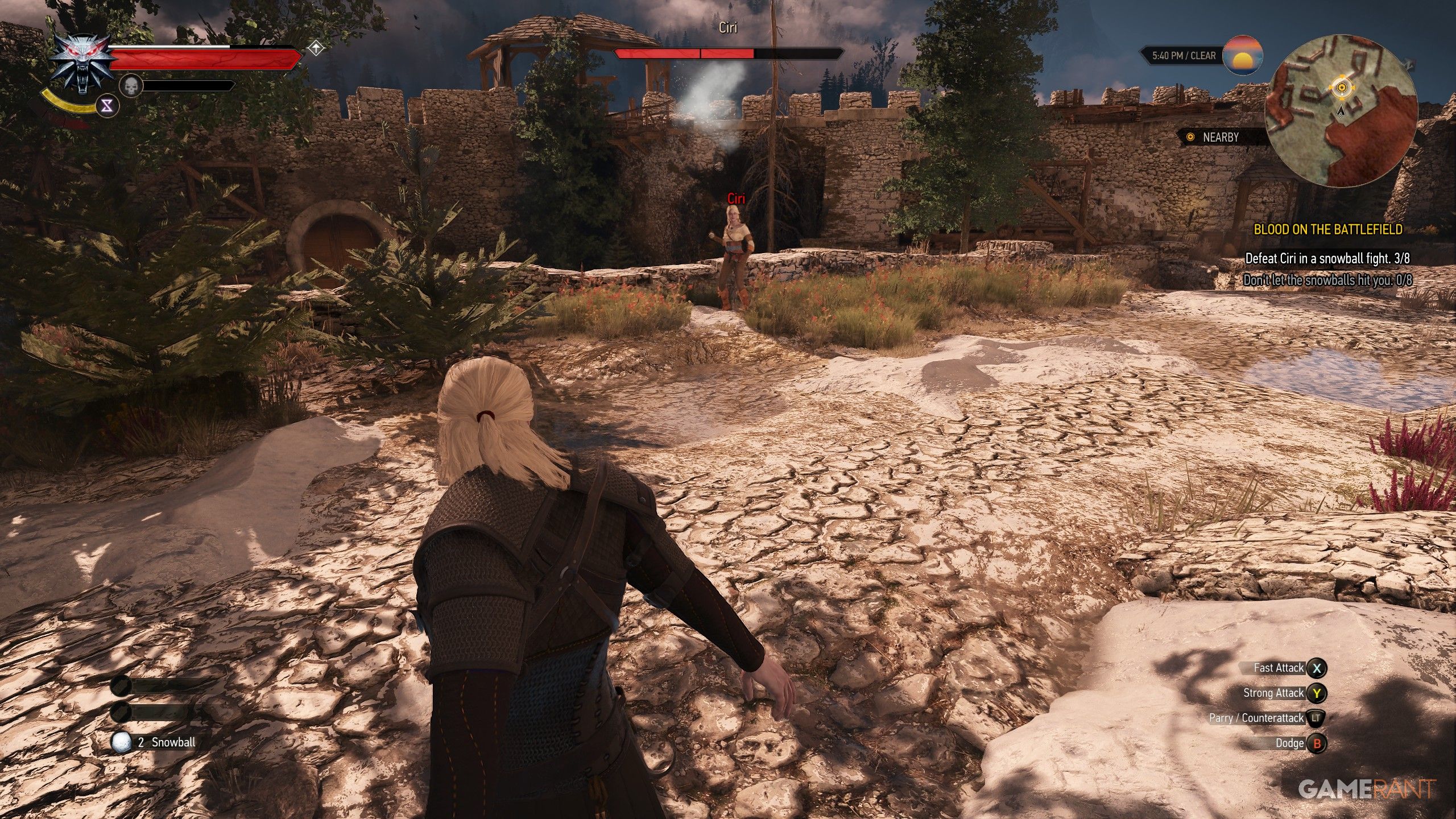 What Should You Say to Ciri in Blood on the Battlefield (2)