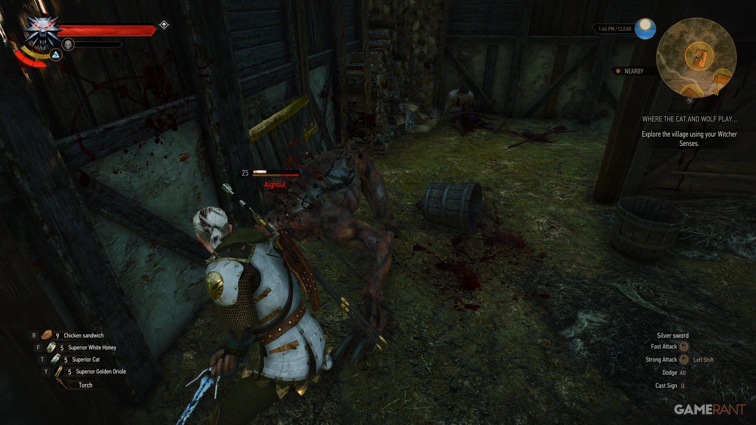 Where the Cat and Wolf Play Walkthrough in The Witcher 3 (2)