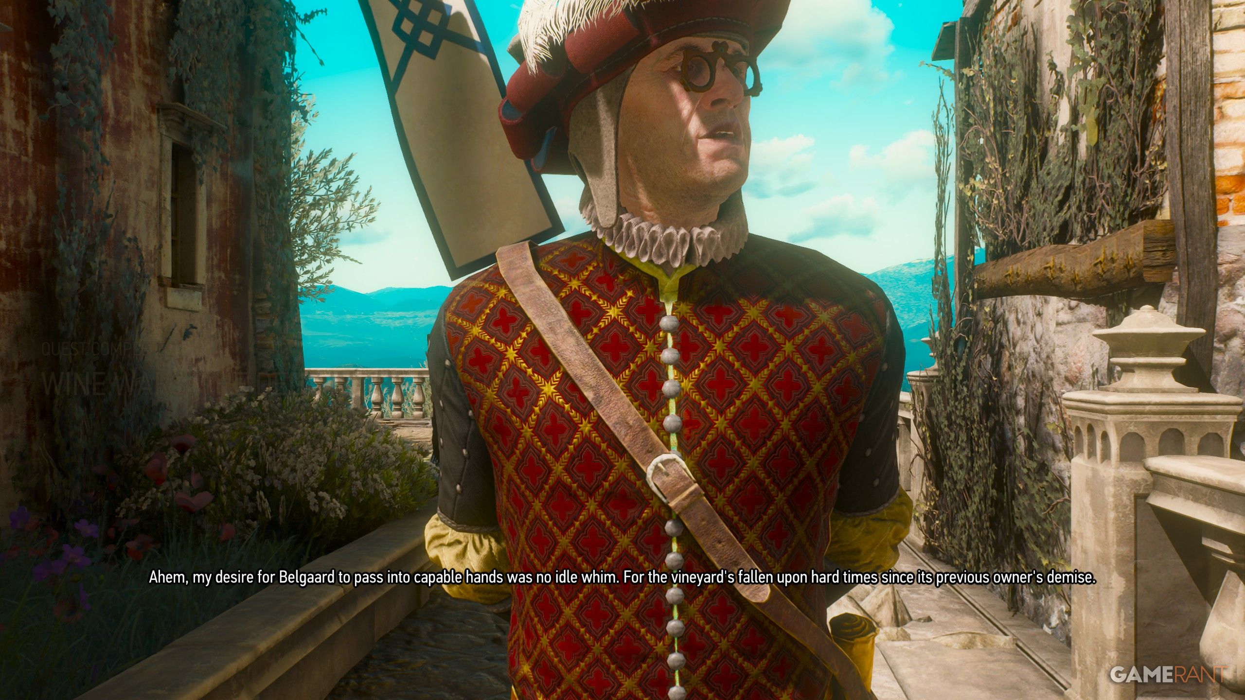 Wine Wars The Deus in the Machina - The Witcher 3