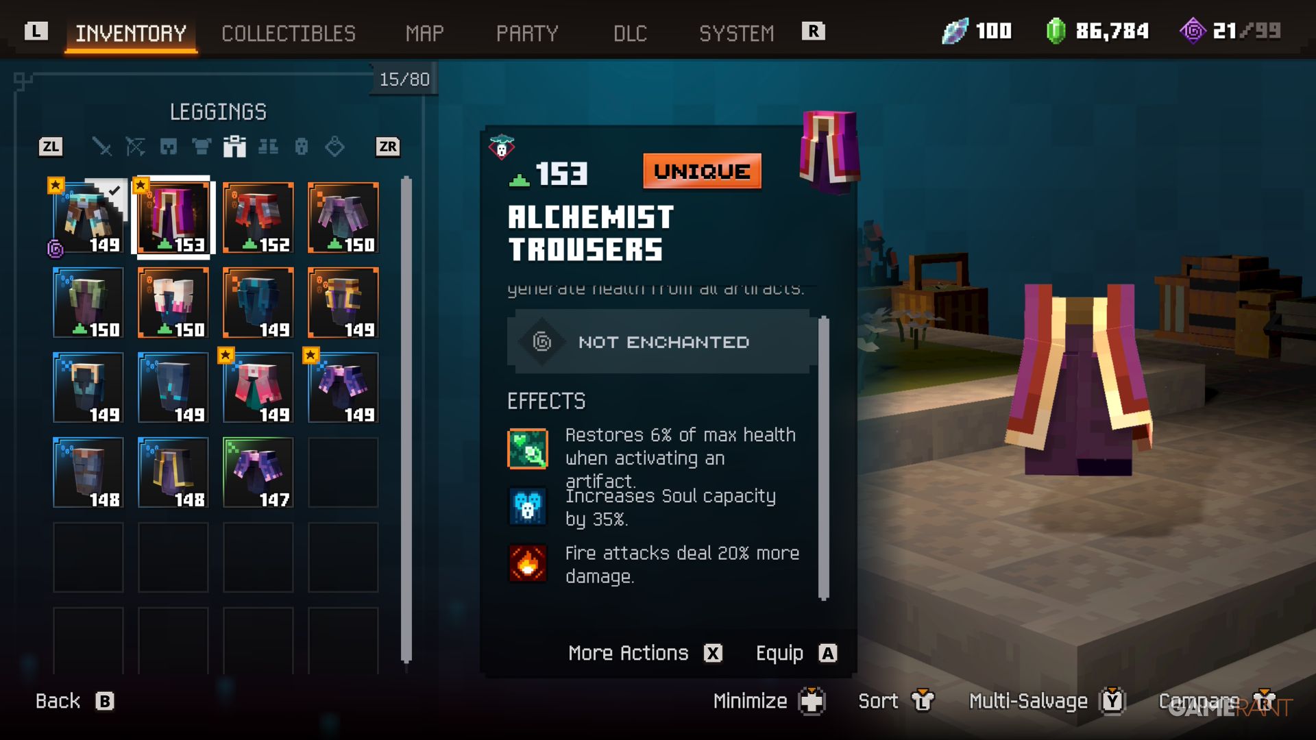 Minecraft Dungeons 2 All Unique Gear