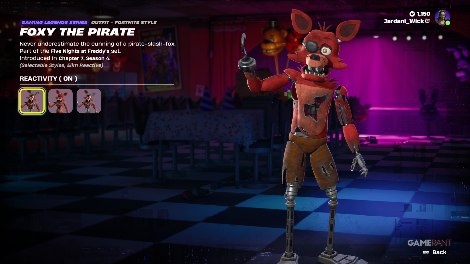 All FNAF Skins in Fortnite (& How to Get Them) (2)