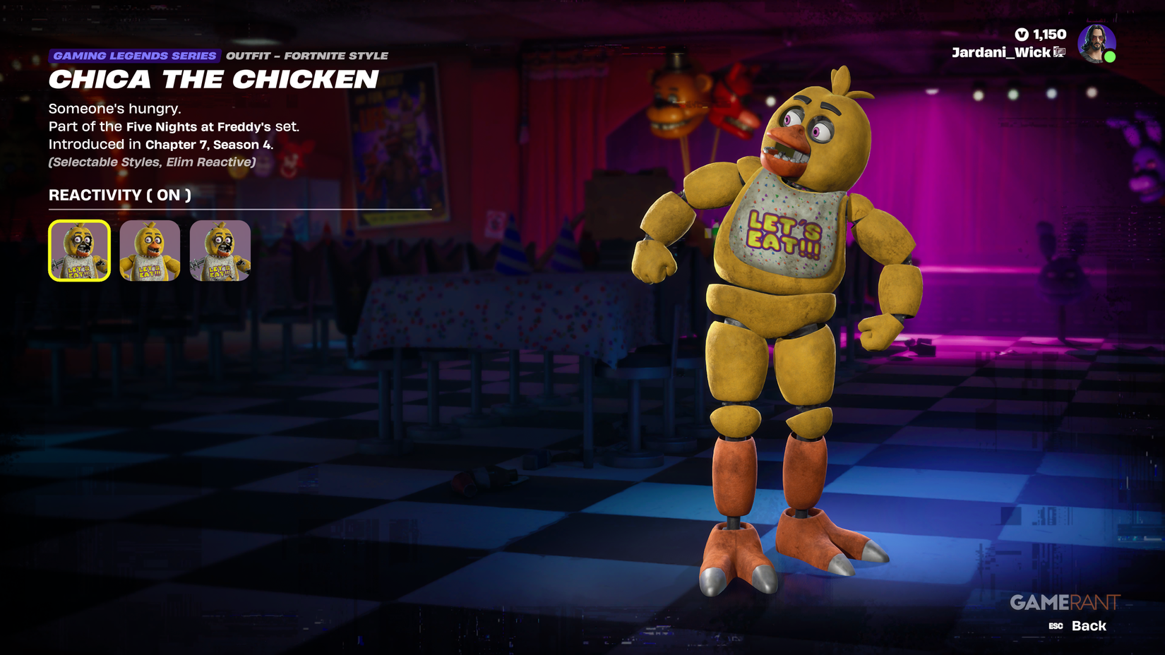 All FNAF Skins in Fortnite (& How to Get Them) (3)