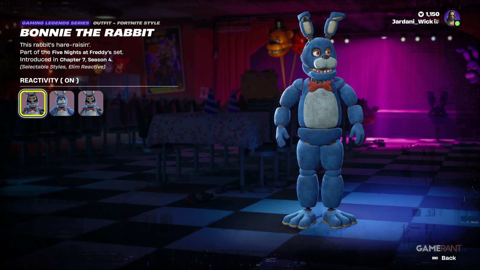 All FNAF Skins in Fortnite (& How to Get Them) (4)