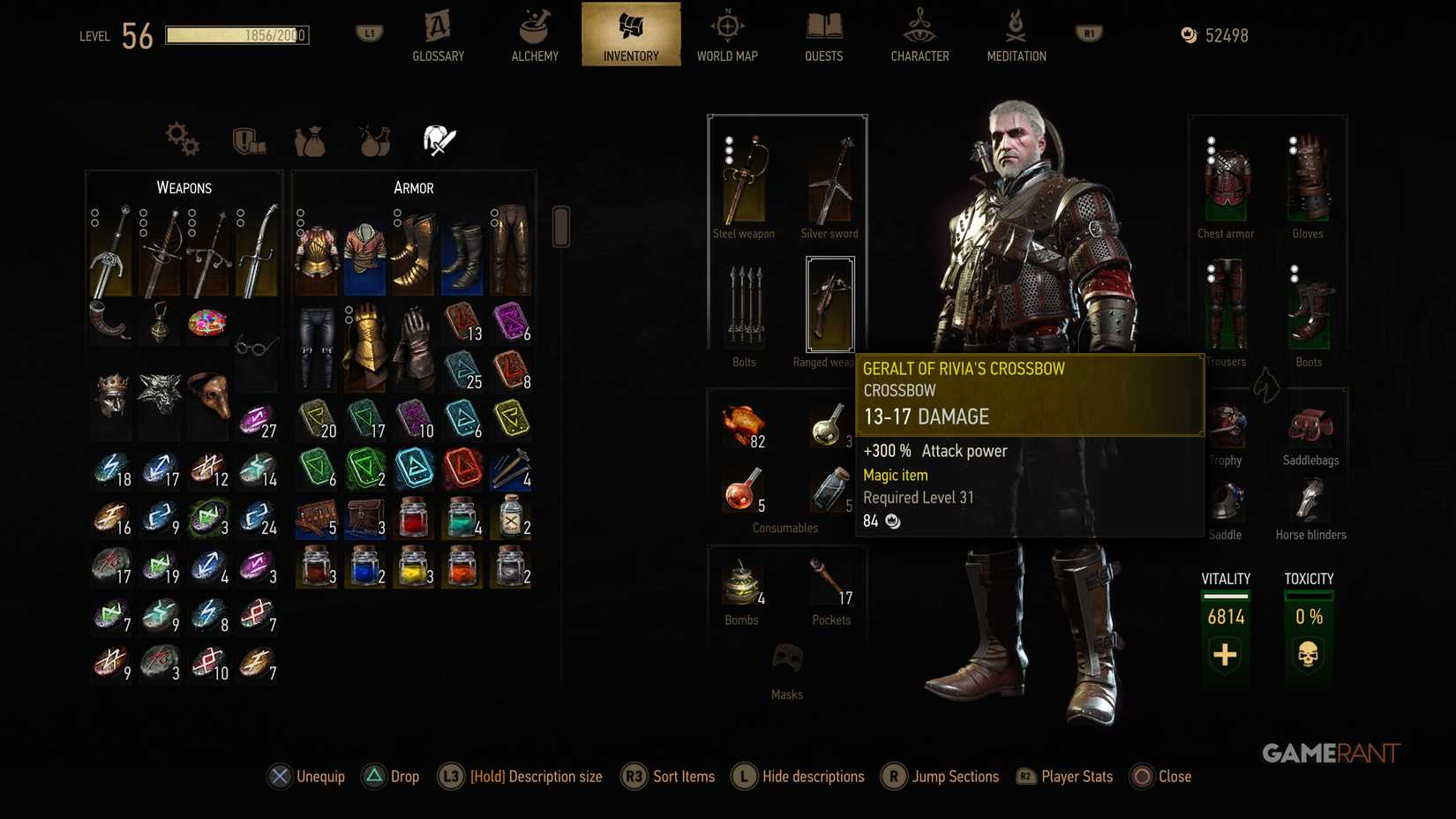 Best Crossbow in The Witcher 3