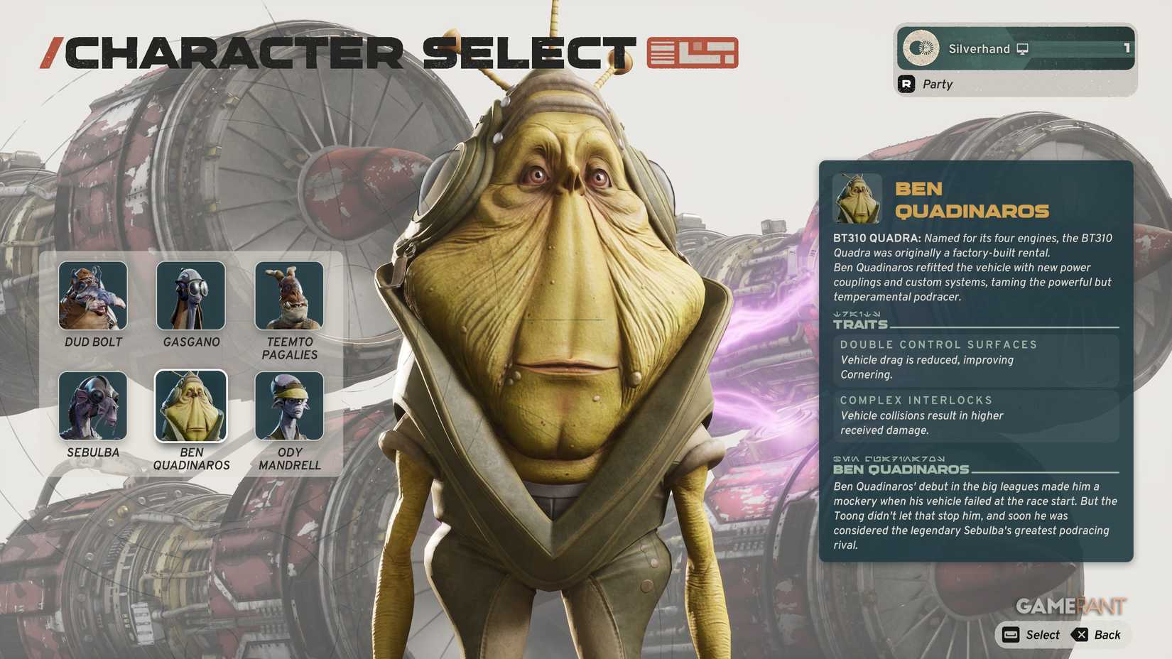 Podracers Tier List in Star Wars: Galactic Racer