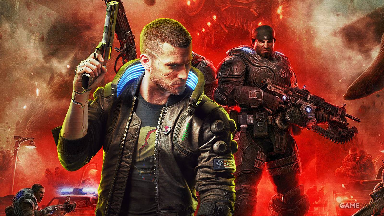 Cyberpunk 2077 Officially Beats Gears of War: E-Day on Steam Cyberpunk 2077 Officially Beats Gears of War: E-Day on Steam