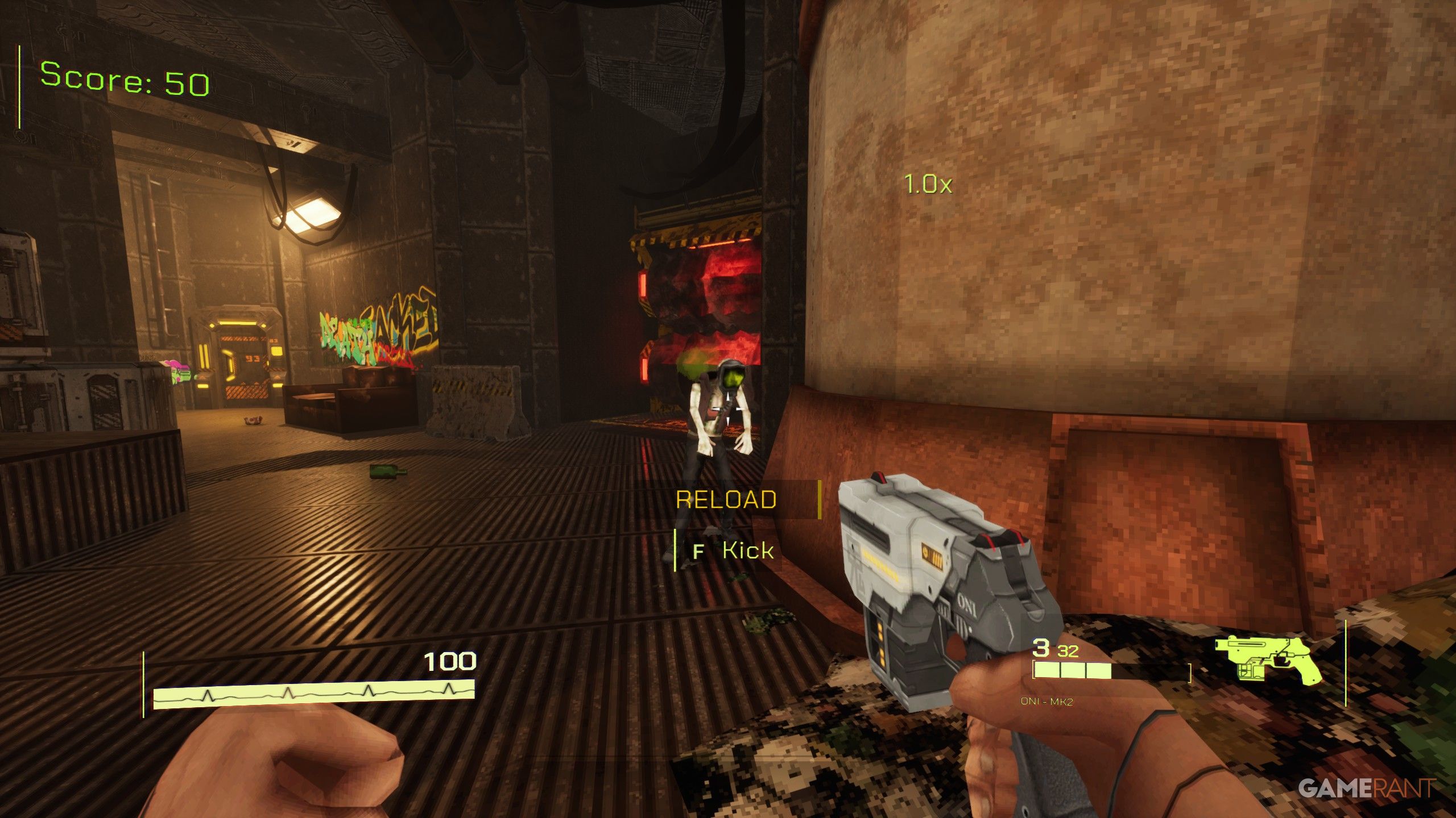 Deadboot demo enemy with meat grinder