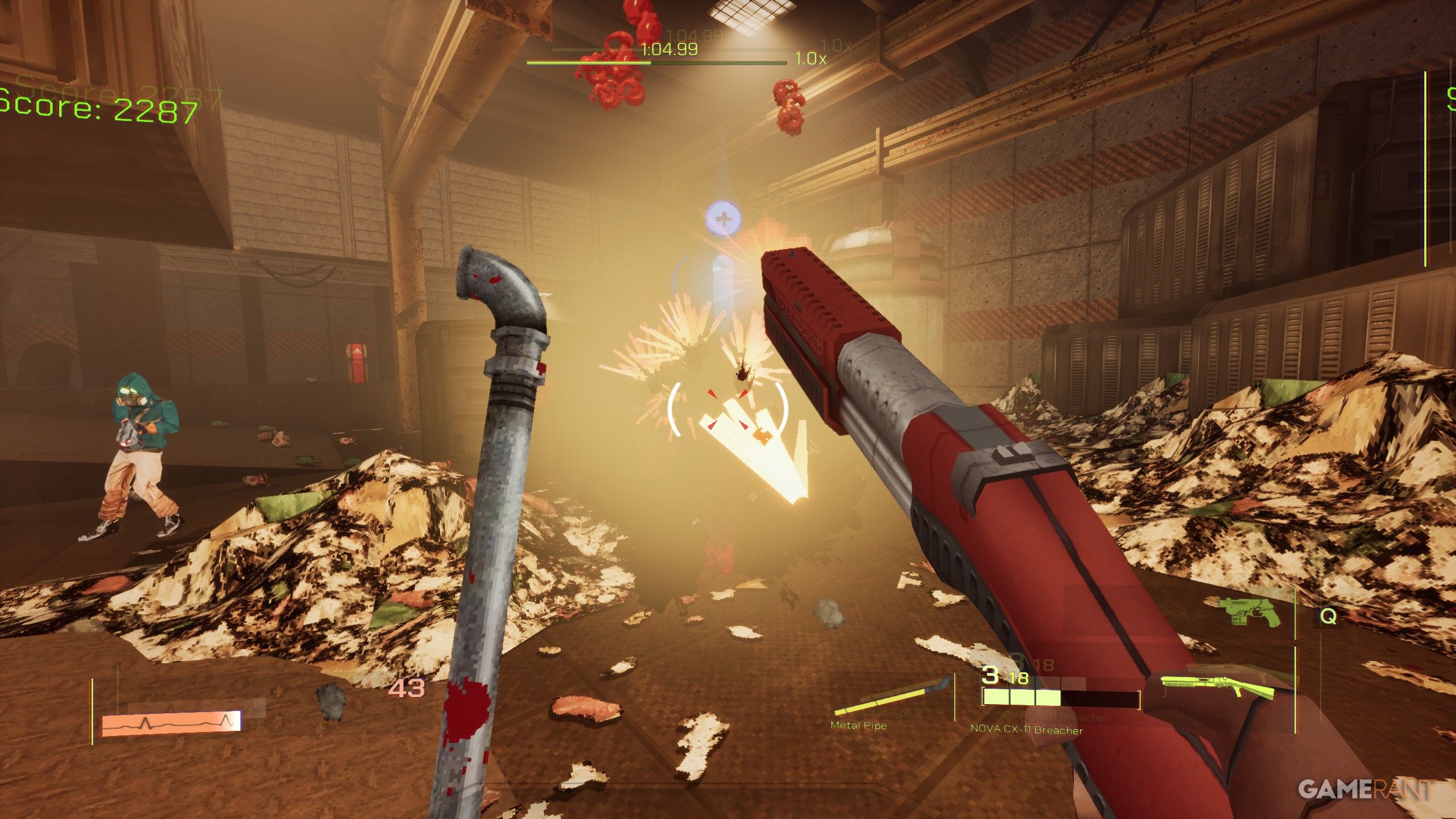 Deadboot demo shotgun blast