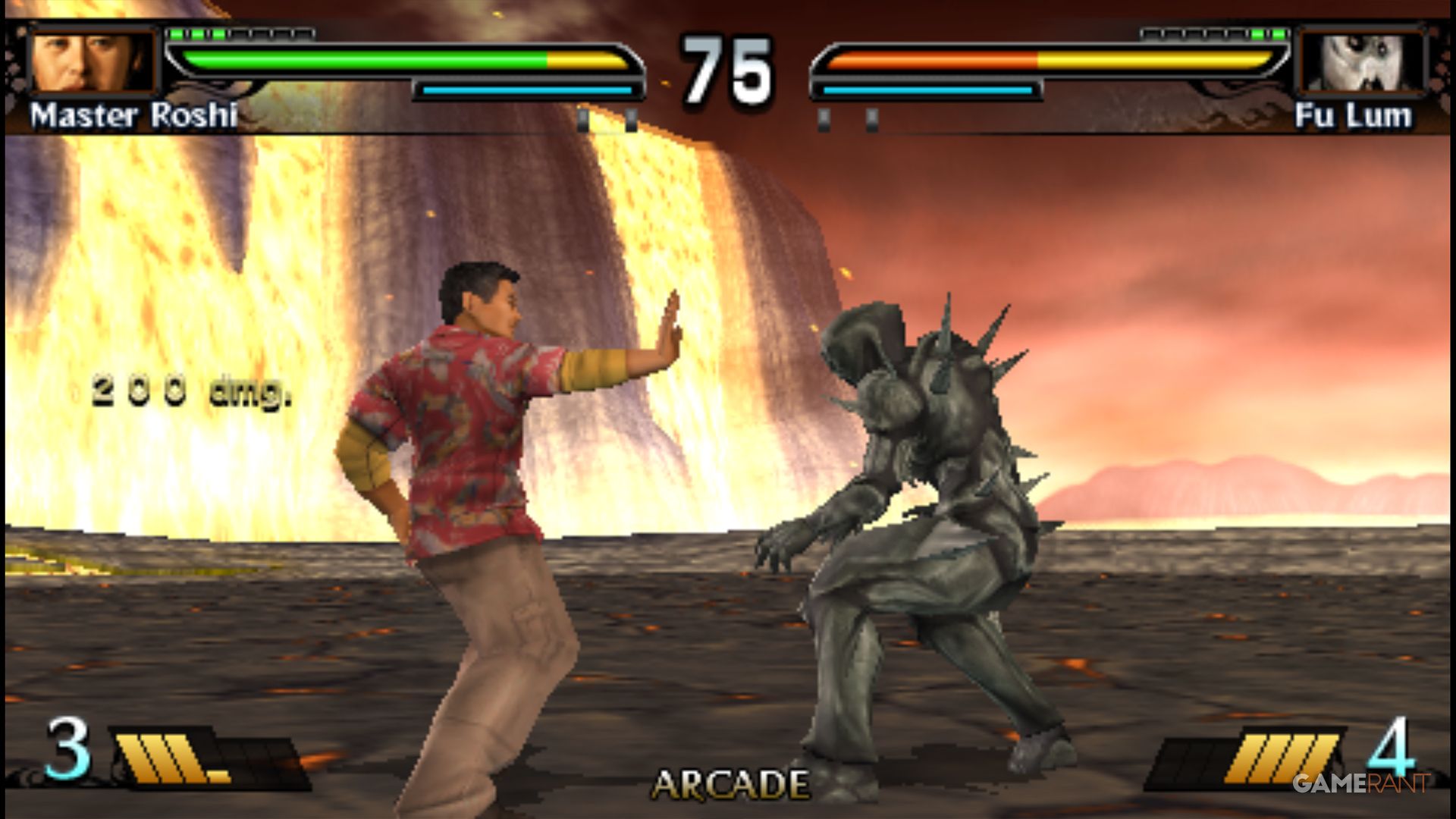 dragon ball evolution fu lum vs master roshi