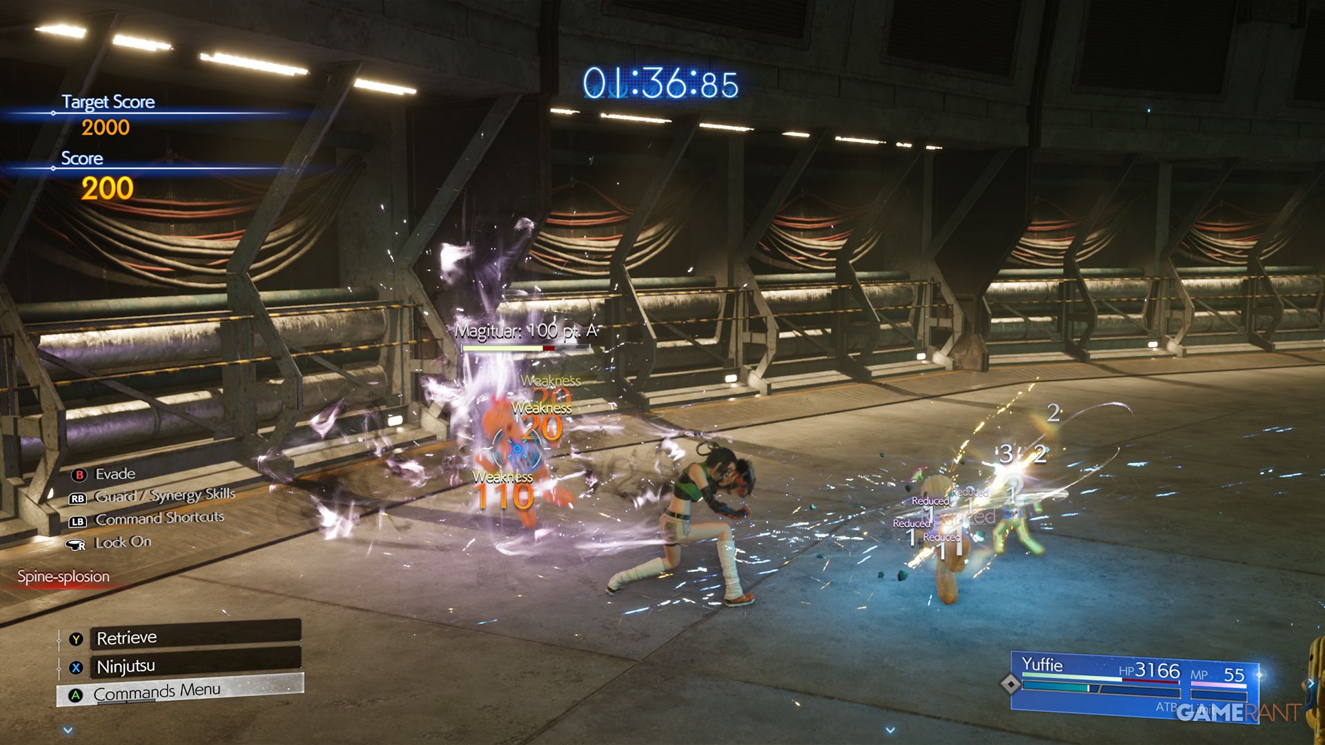 ff7 rebirth yuffie competing in corel photorelic mission