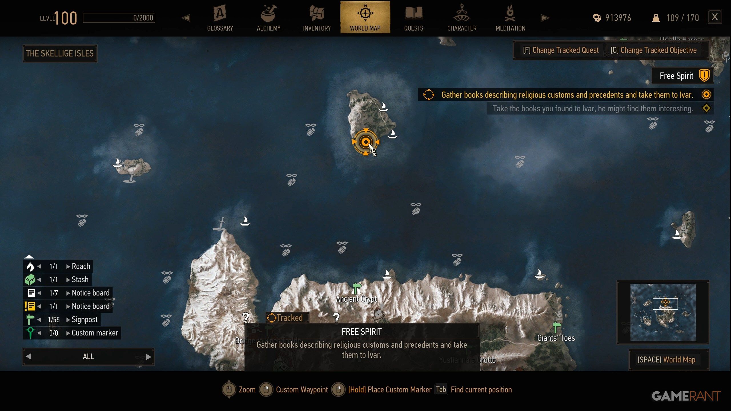 Free Spirit Walkthrough in The Witcher 3 (3)