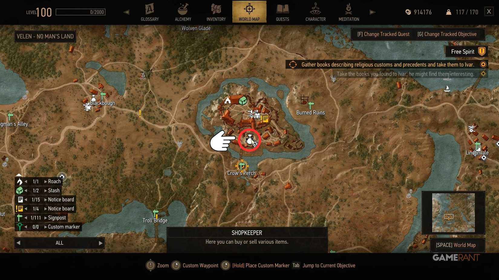 Free Spirit Walkthrough in The Witcher 3 (4)