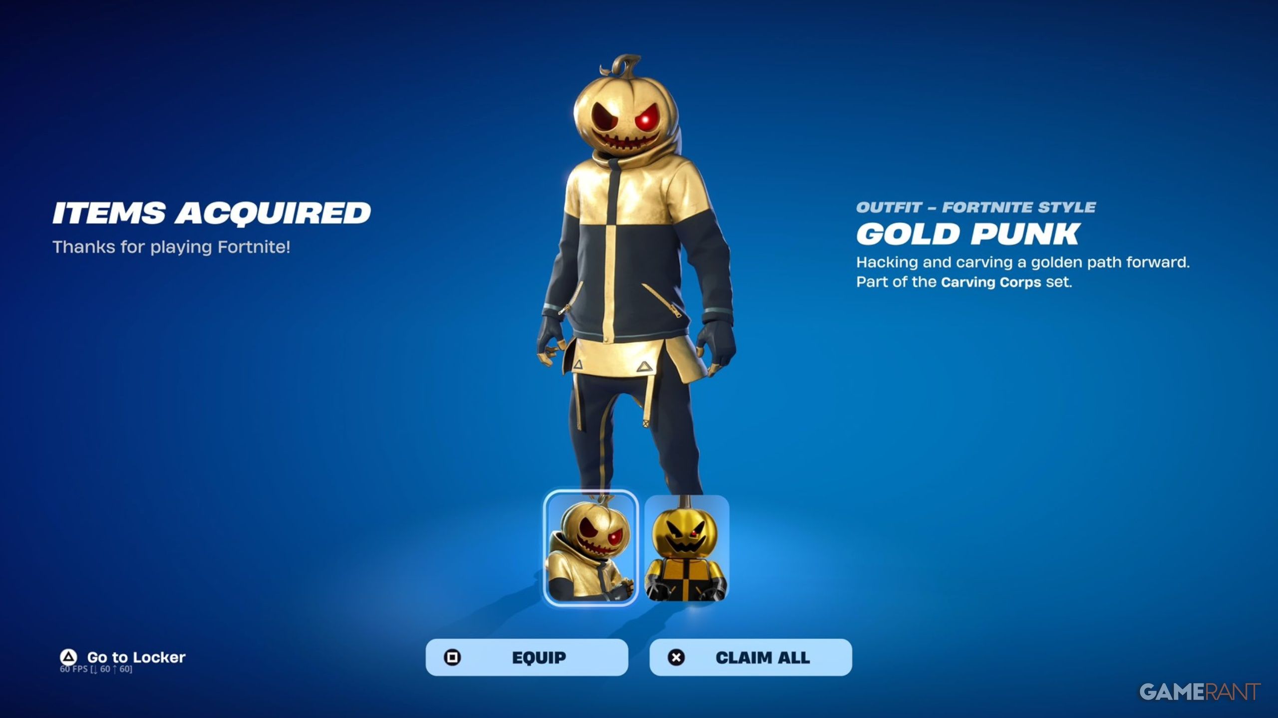 How to Get the Gold Punk Skin in Fortnite (For Free) (2)