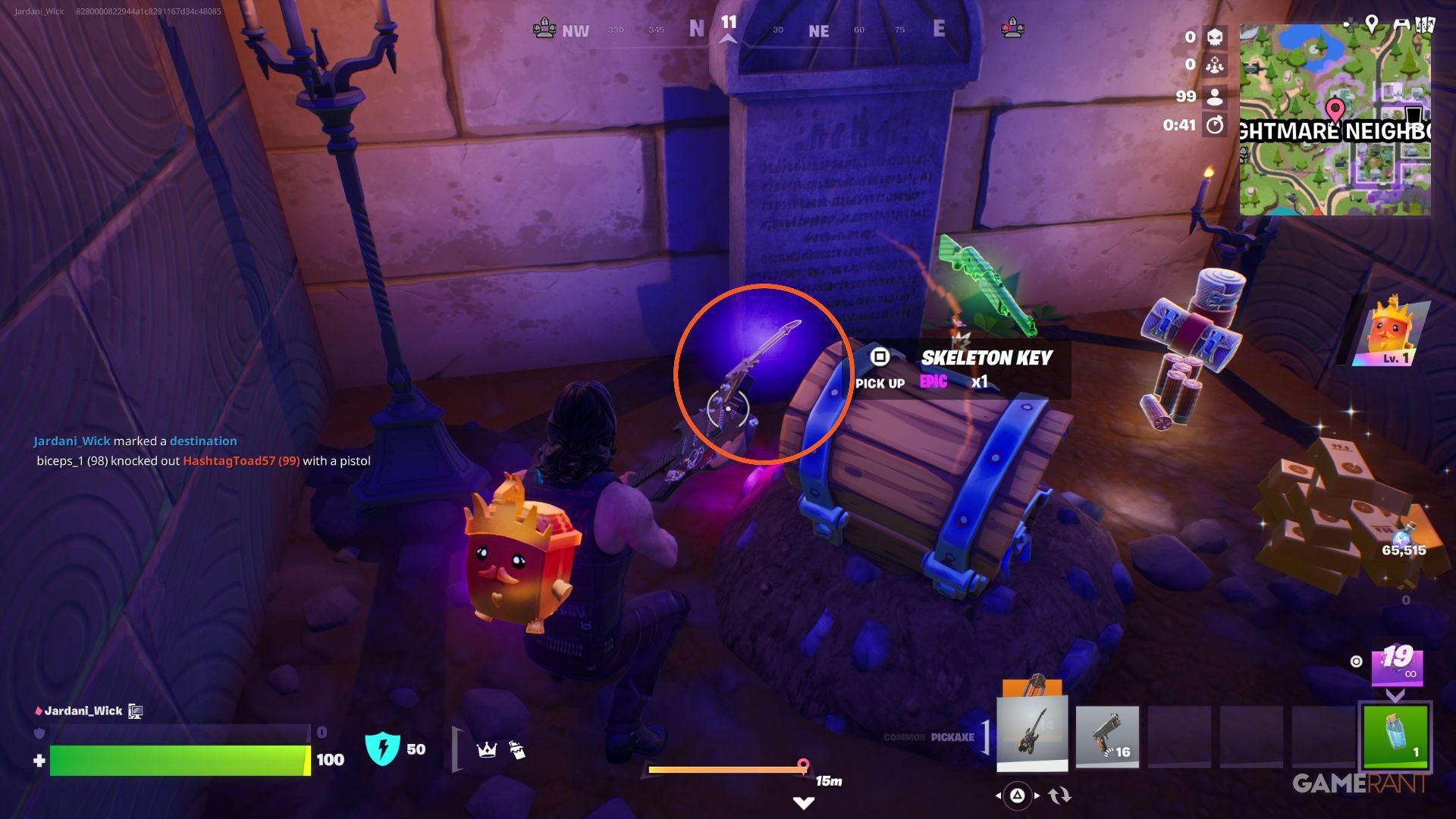 How to Get the Skeleton Key in Fortnite (2)