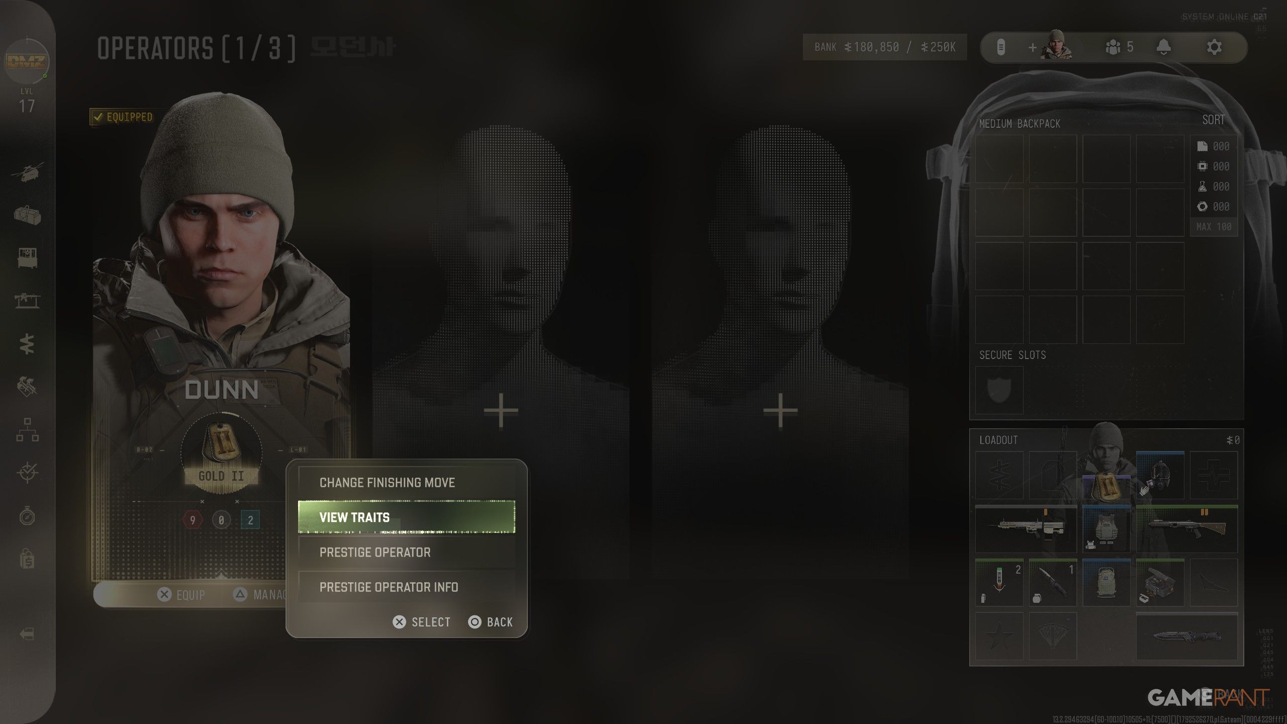 All Traits & How to Get Them in MW4 DMZ