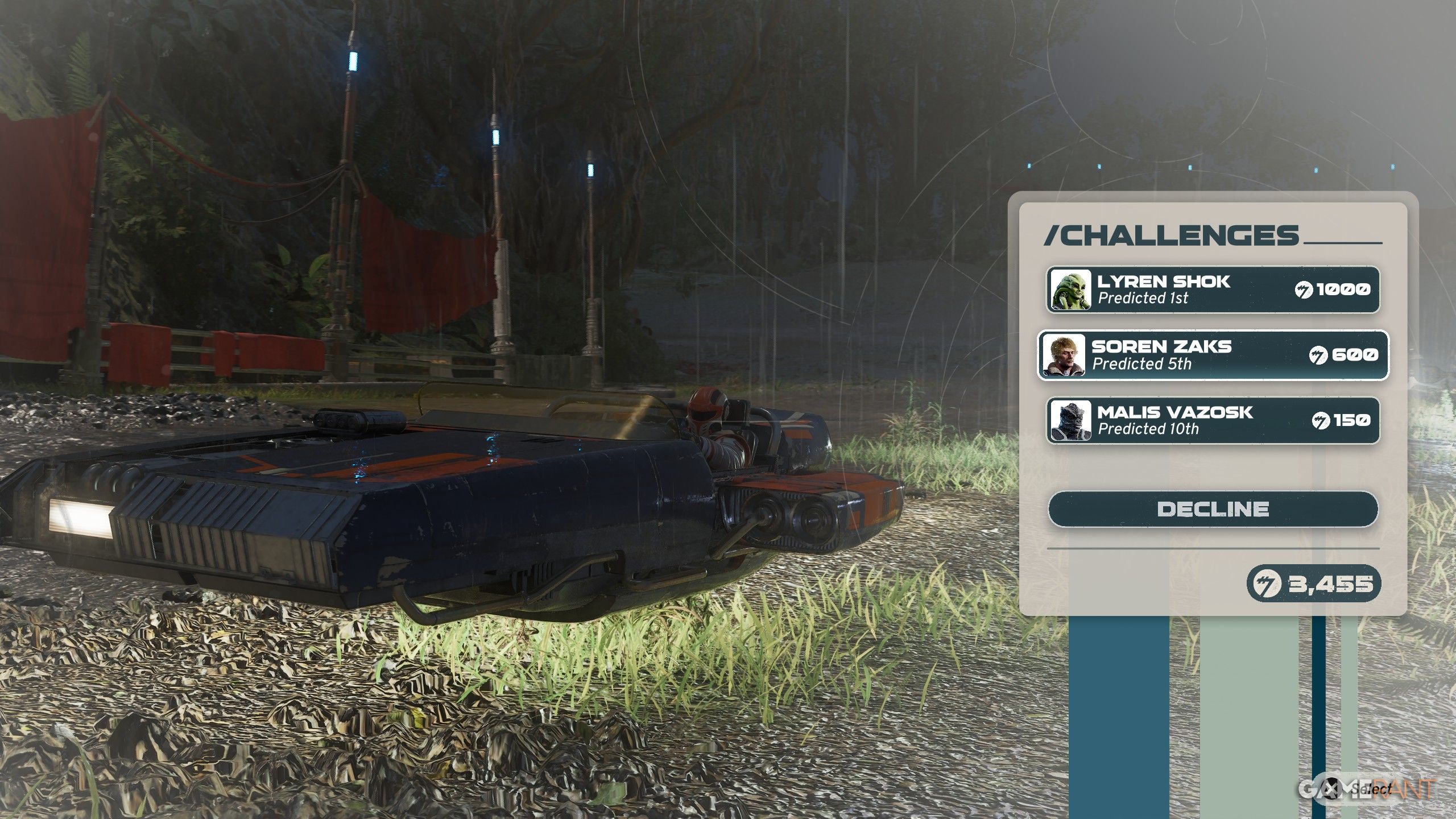 All Head-to-Head Rivalries in Star Wars Galactic Racer
