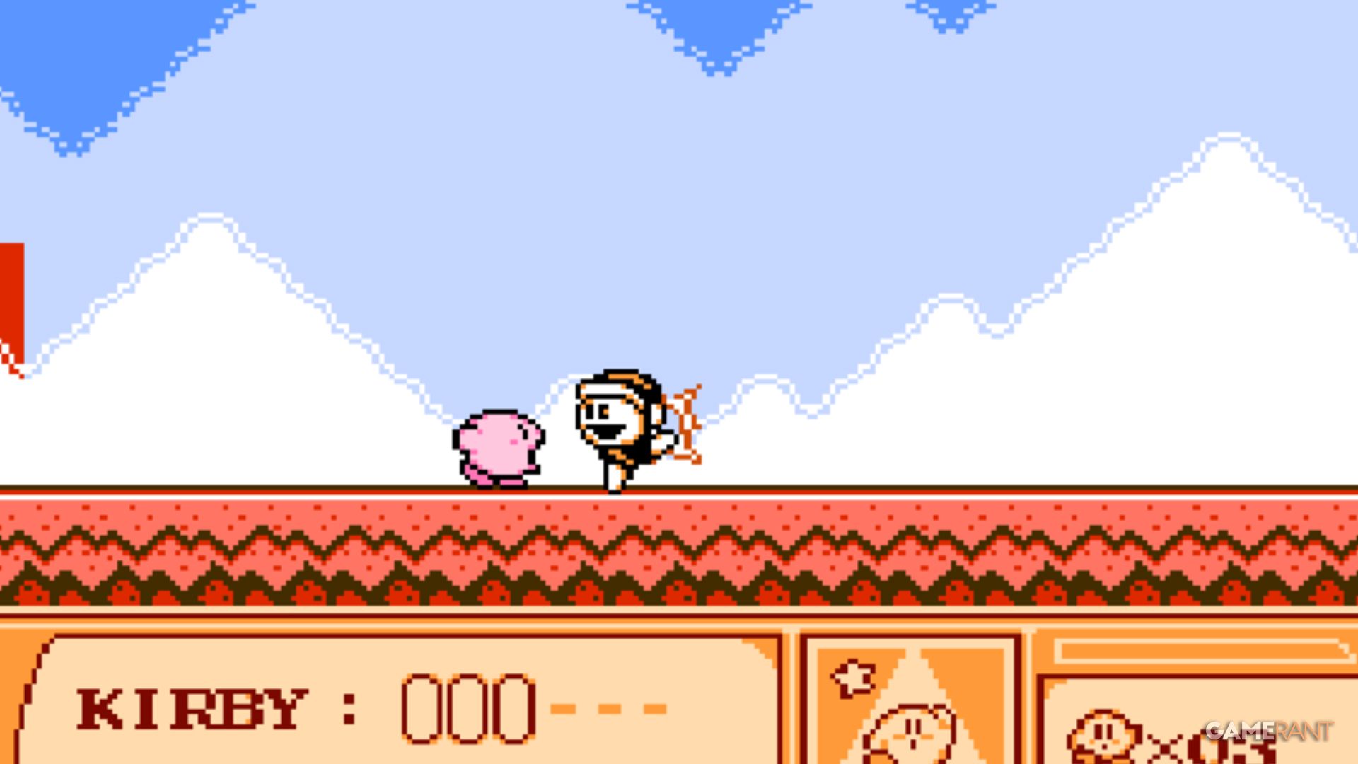 kirby's adventure boss fight