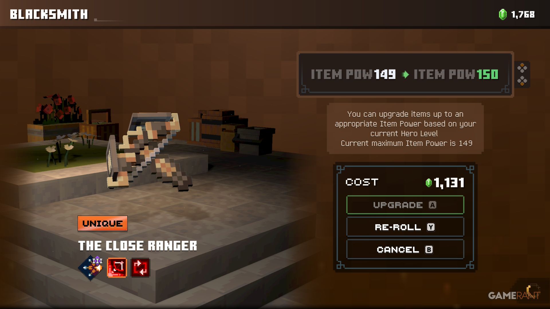 Max Upgrade Item Power in Minecraft Dungeons 2