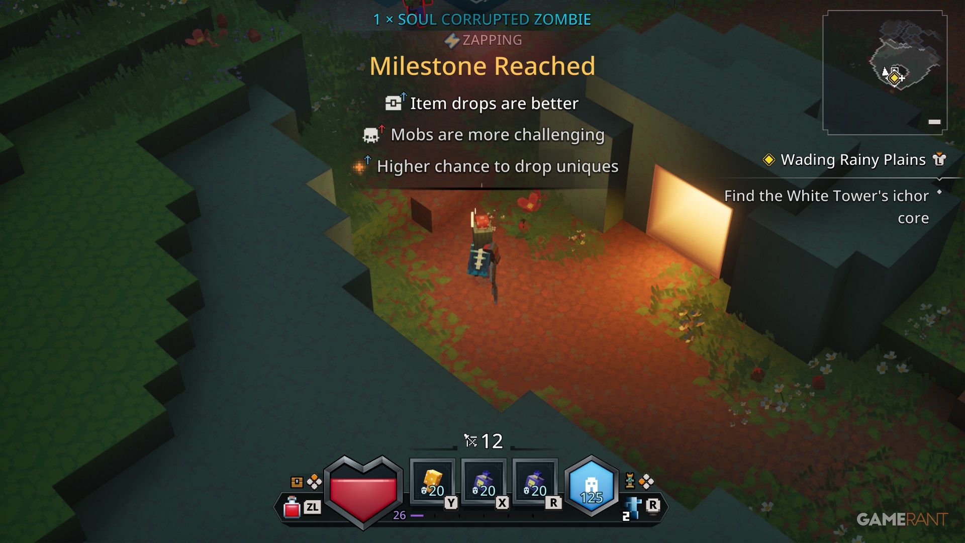 Milestones in Minecraft Dungeons 2