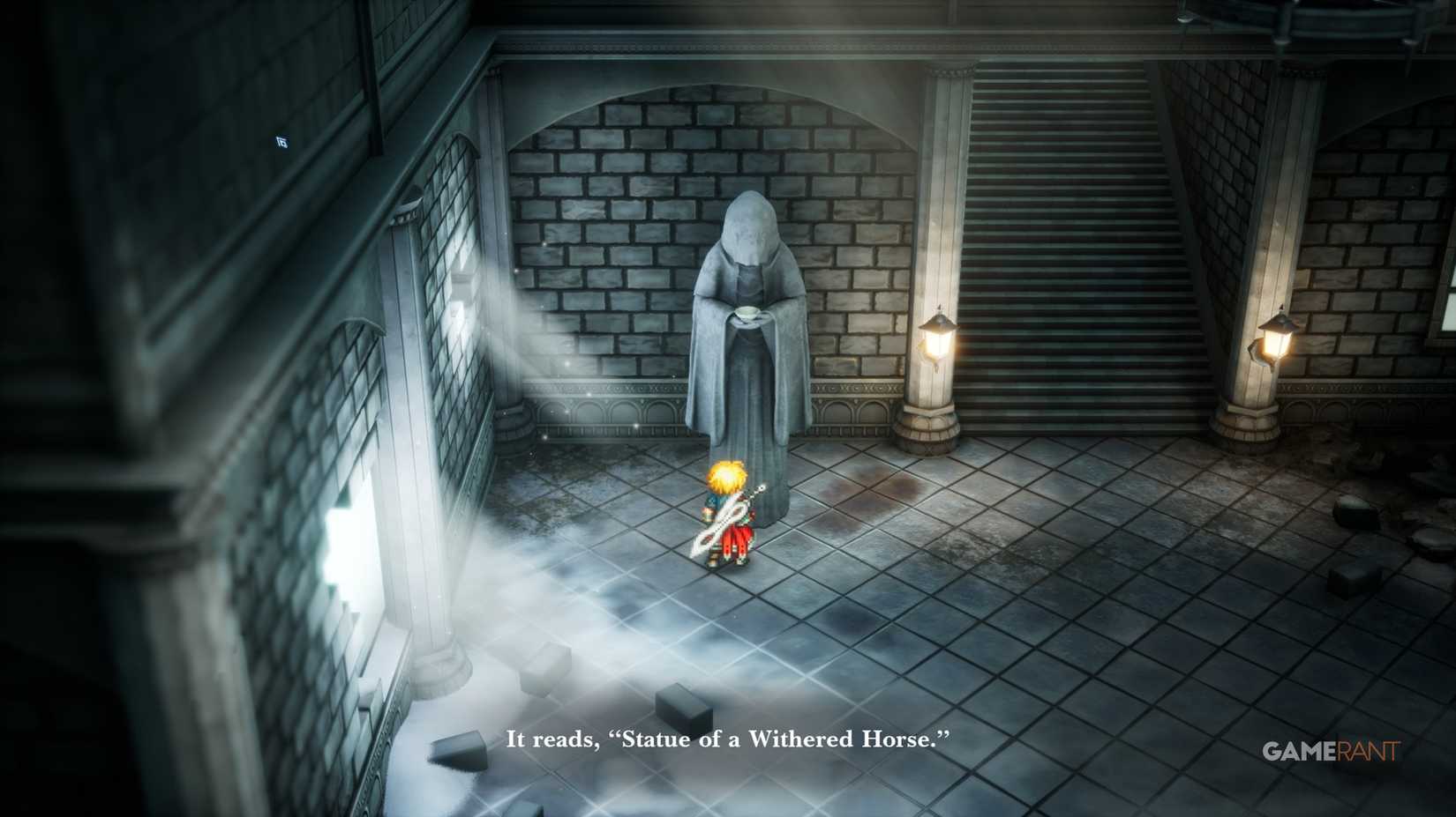 Nameless Ruins Locked Chest 2nd Statue