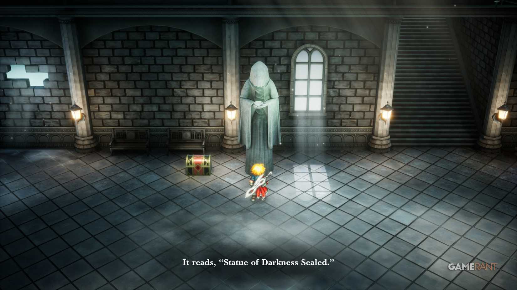 Nameless Ruins Locked Chest 3rd Statue