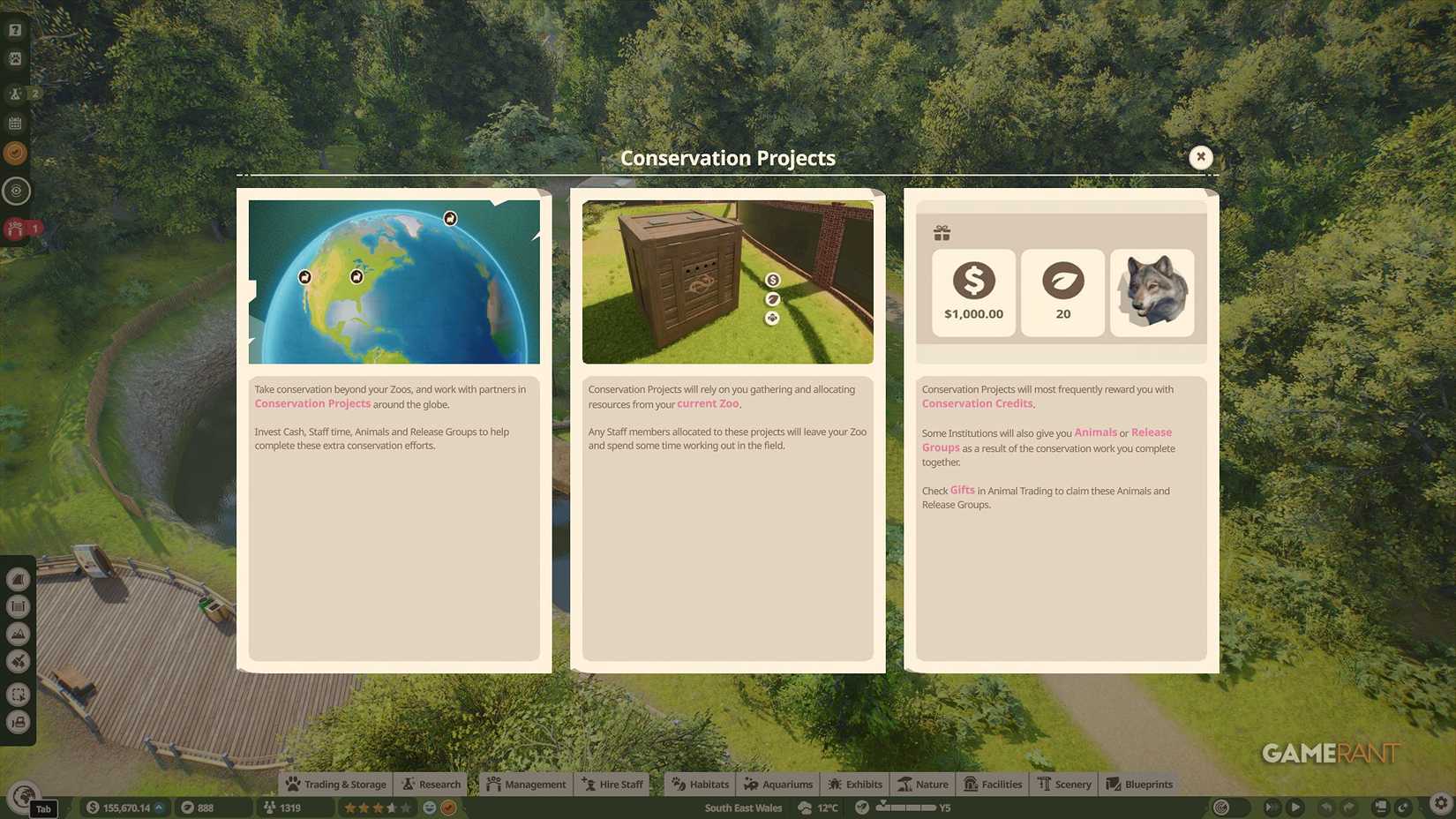 How to Get Conservation Credits in Planet Zoo 2