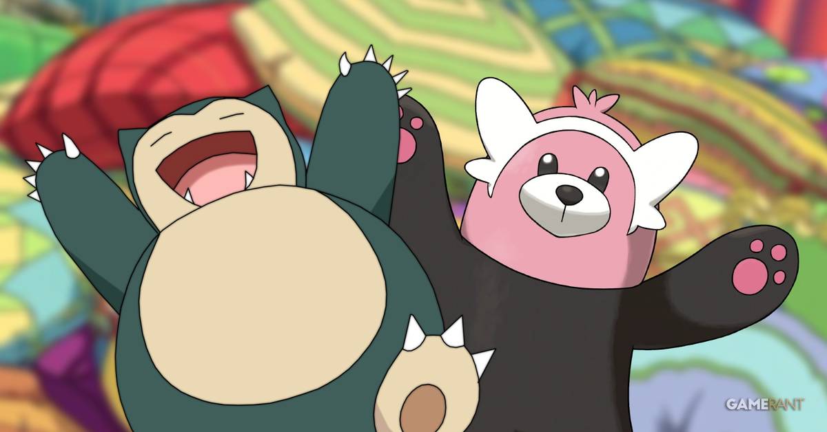 gamerant.com - Charming Holiday - Sleep Therapist Designs Official Snorlax and Bewear Pokemon Body Pillows