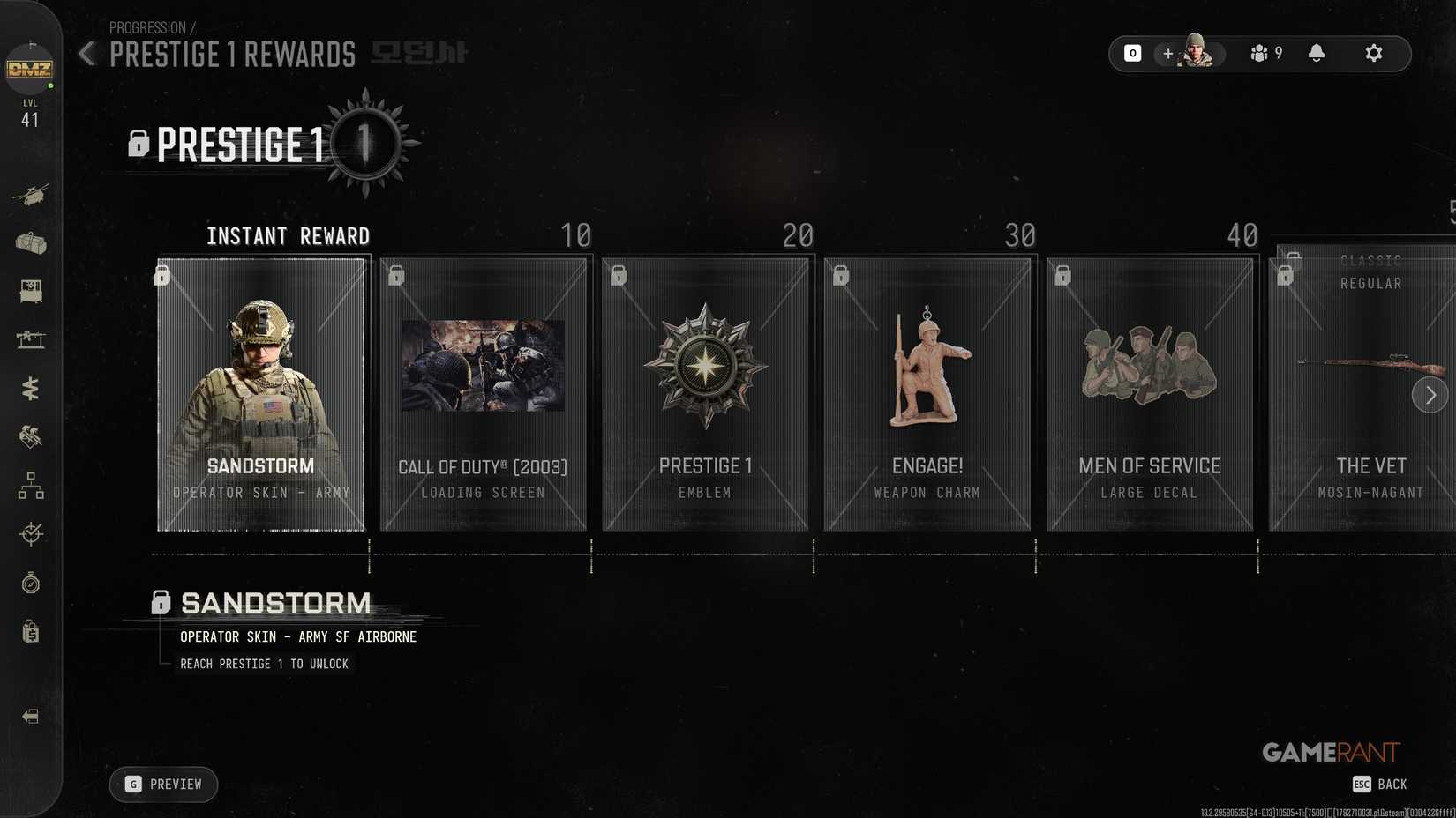All Prestige Ranks & Rewards in Modern Warfare 4