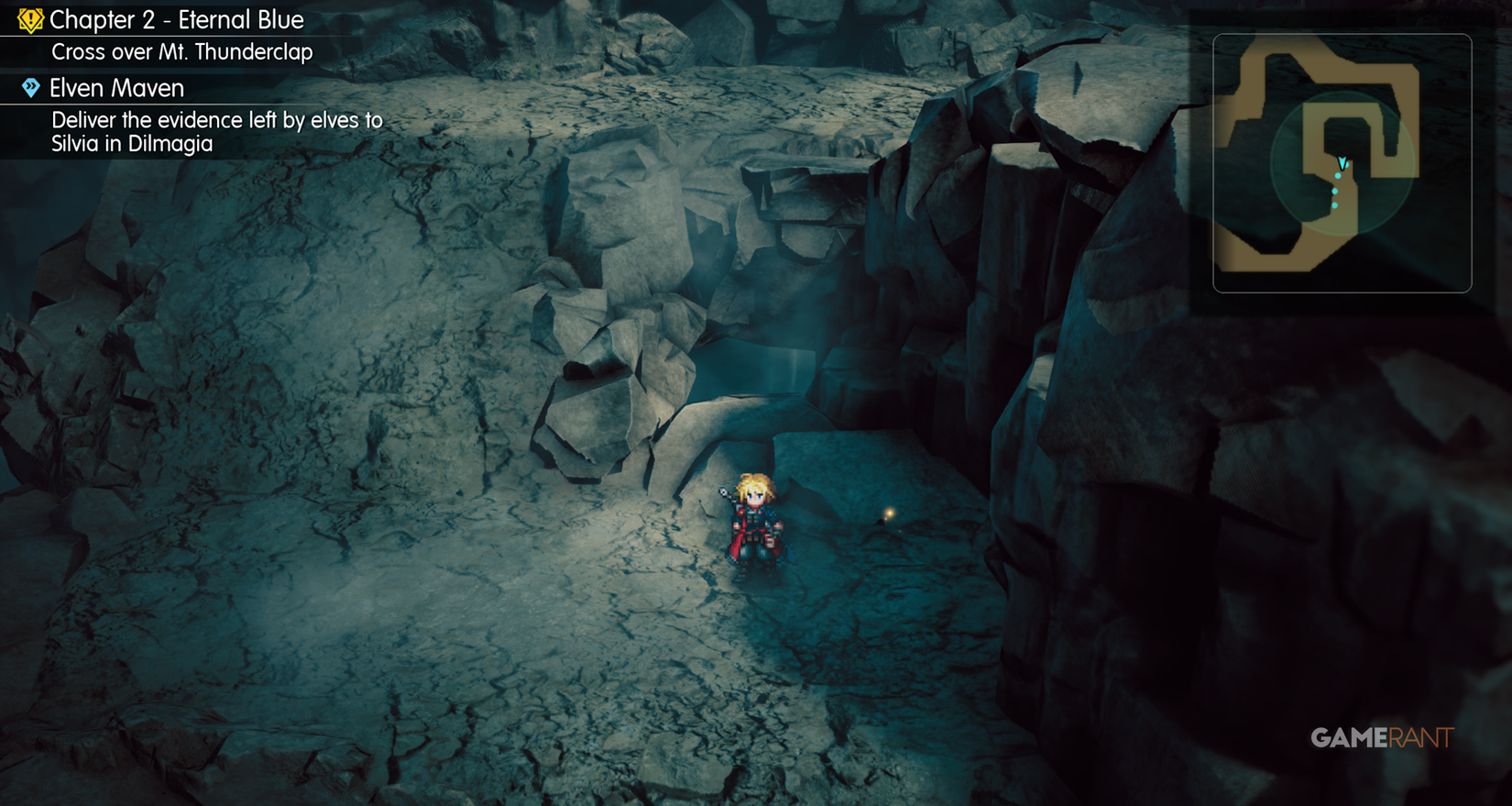 Tablet Shard on Mt. Thunderclap main route