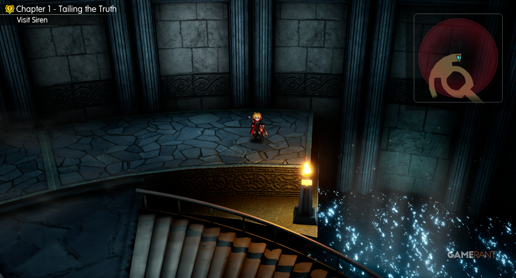Tablet Shard in Siren's Tower Entrance
