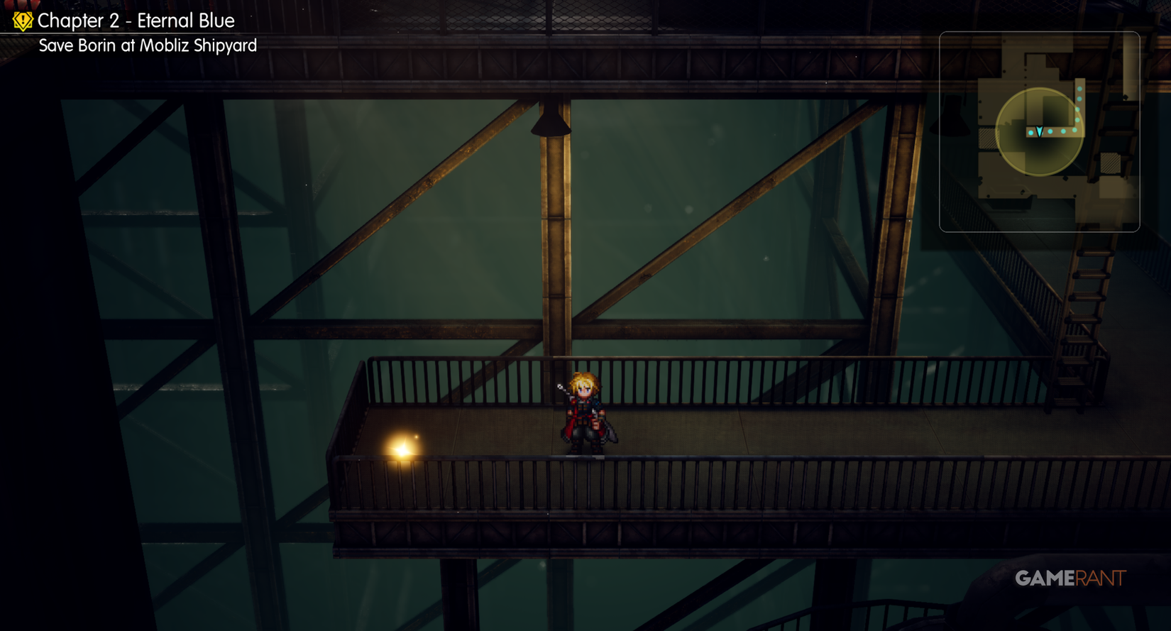 Tablet Shard in Mobliz Shipyard after second elevator