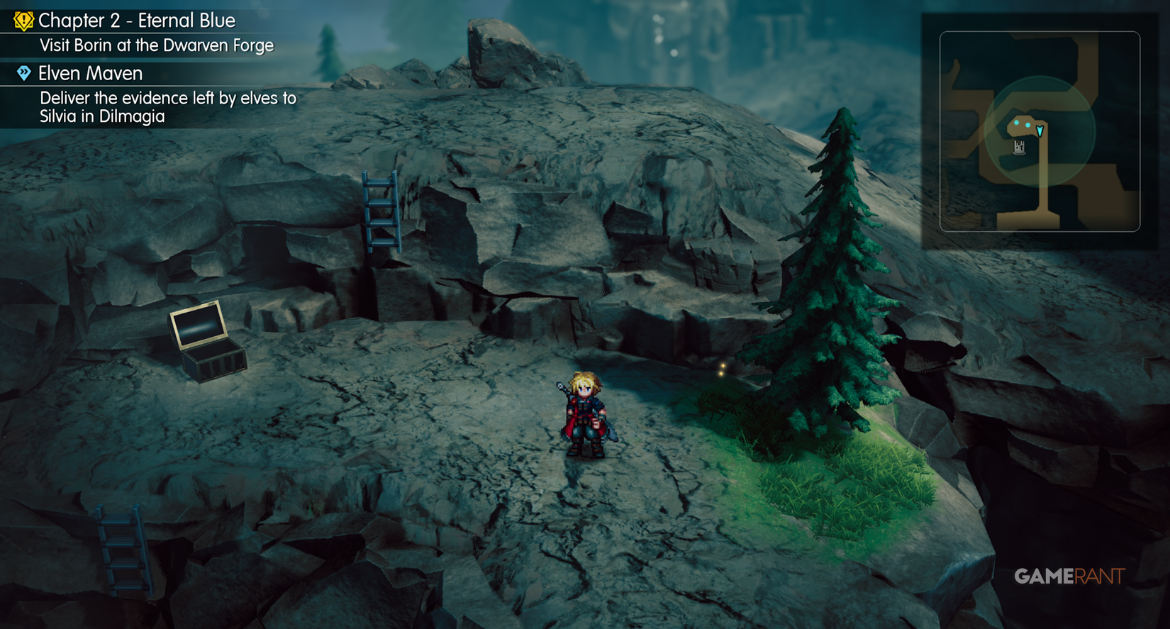 Tablet Shard in Mt. Thunderclap Lid's Short Path