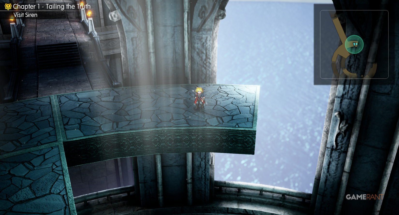 Tablet Shard in Siren's Tower Near End of path