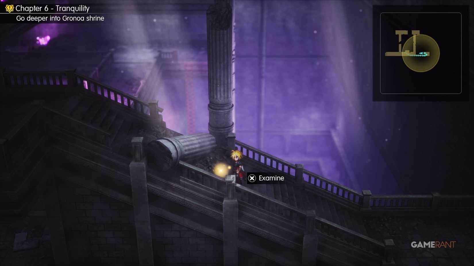 Tablet Shard in Gronoa Shrine 2nd room on blocked staircase-1