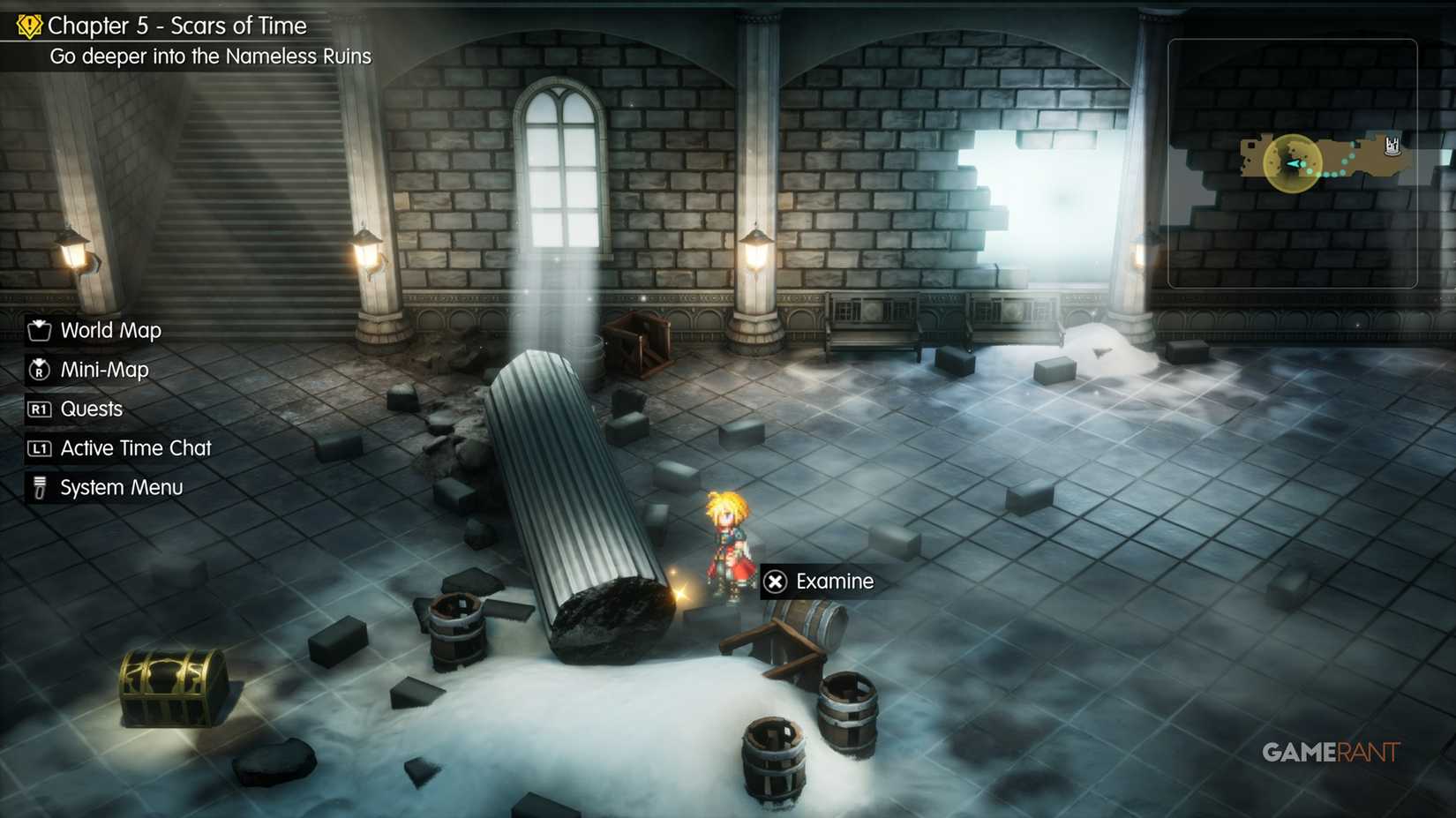 Tablet Shard in Nameless Ruins entrance-1