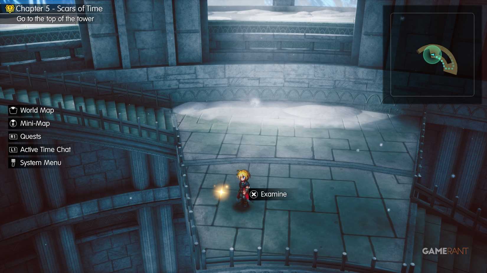 Tablet Shard in Tower of Mysidia 2nd floor-1