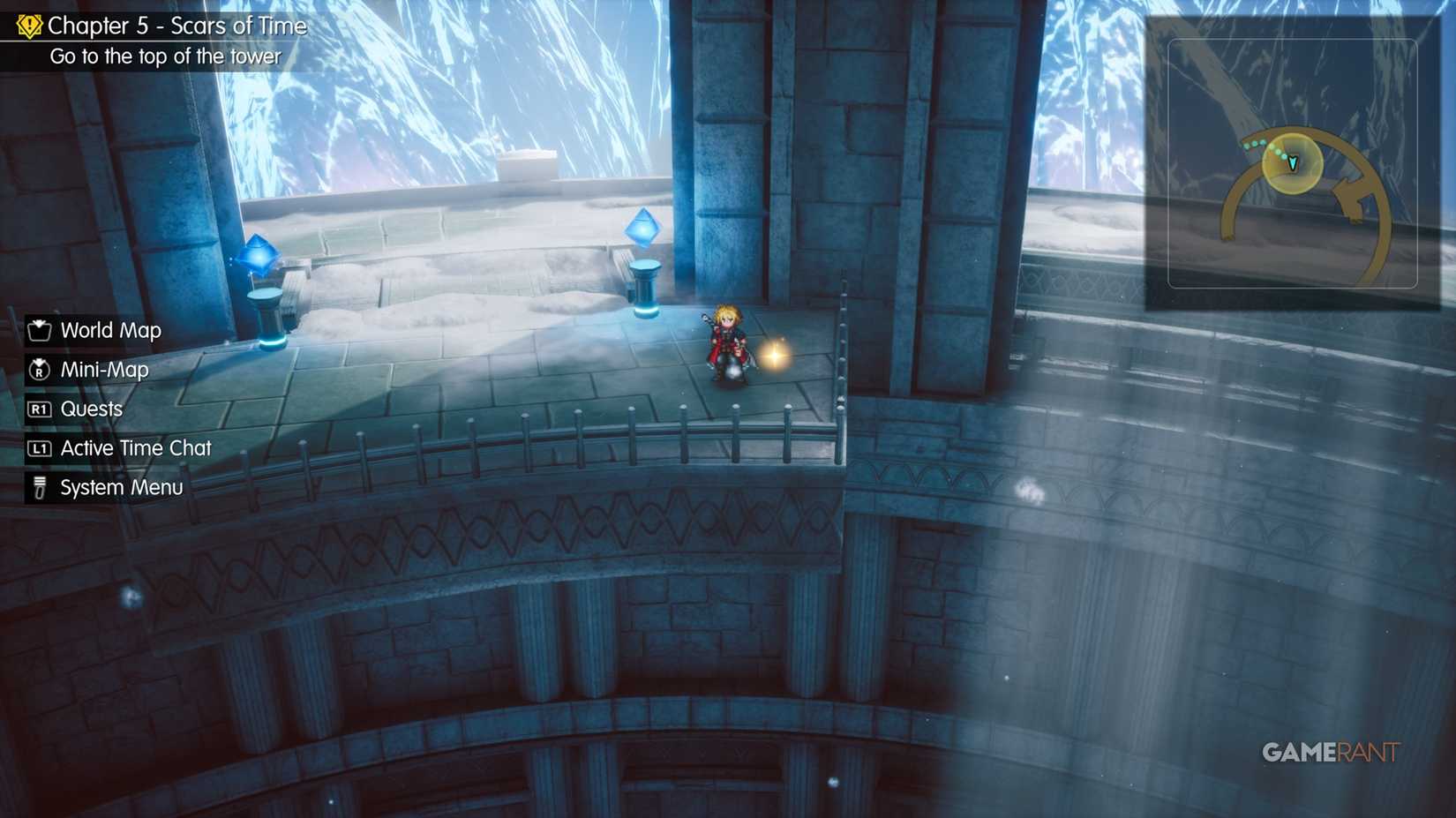 Tablet Shard in Tower of Mysidia 3rd floor-1
