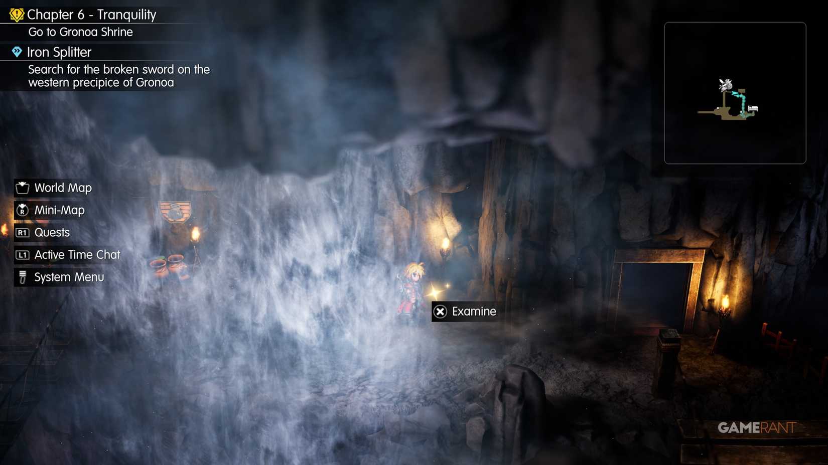 Tablet Shard in Town of Duggle Near Waterfall-1
