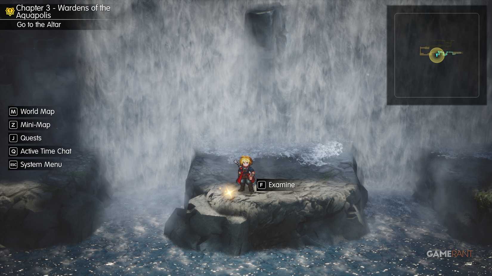 Tablet Shard in Waterfall Way room of waterfalls-1