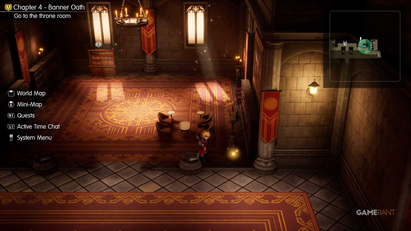Tablet Shard in Zoldaad Castle Upstairs room