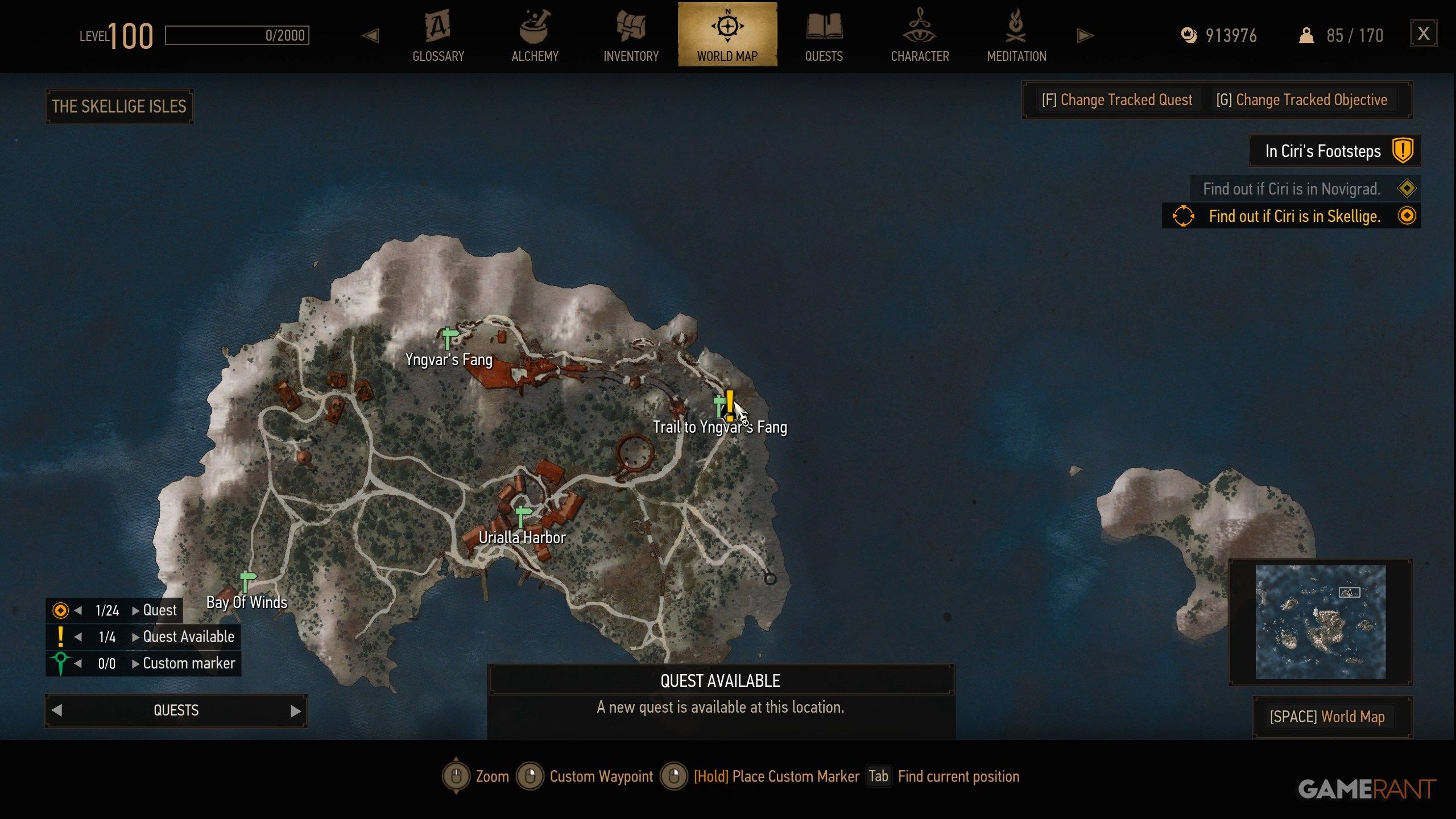 The Path of Warriors Walkthrough in The Witcher 3 (2)