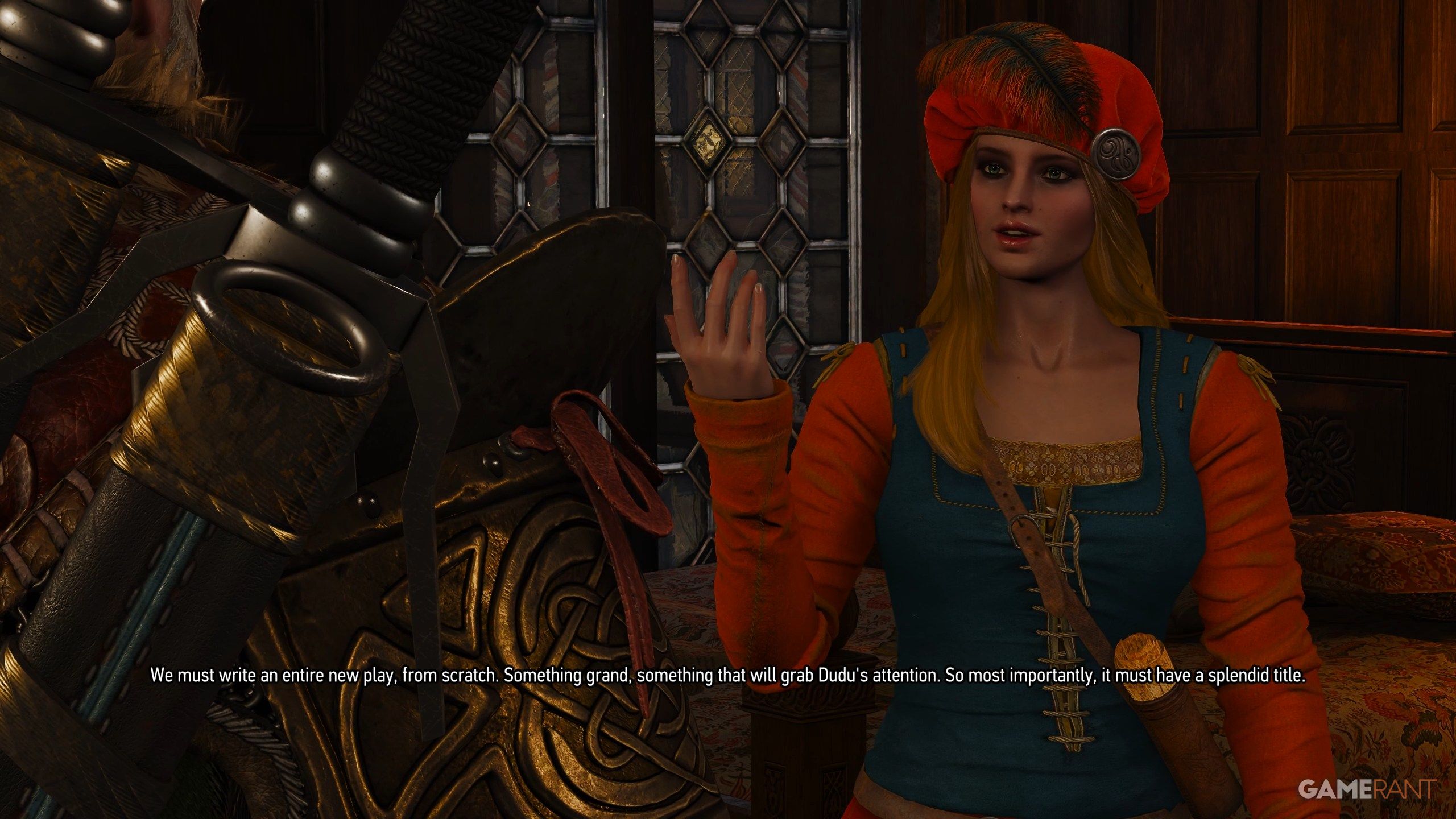 The Play’s the Thing Walkthrough and Correct Lines in The Witcher 3