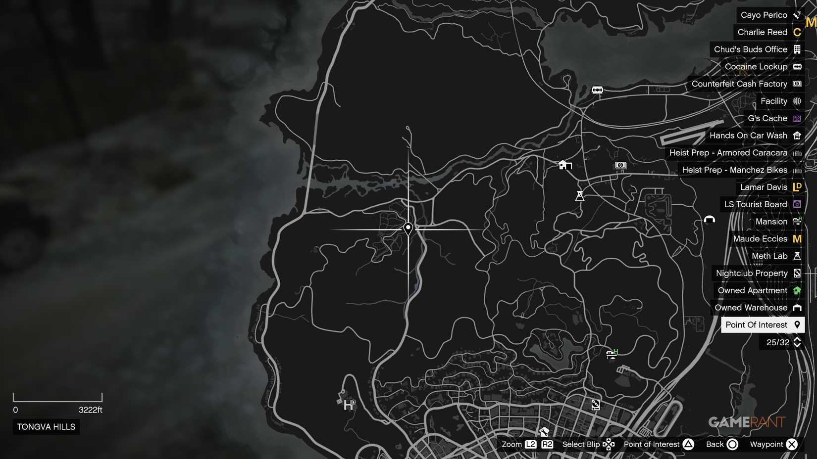 Tongva Hills from 4 AM to 5 AM.